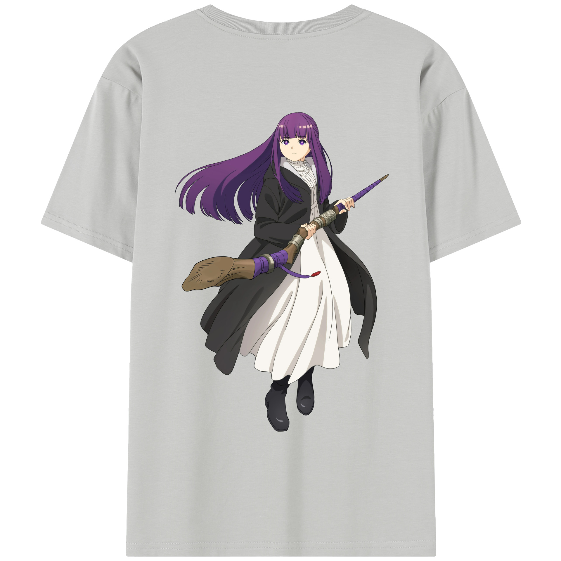 （画像用） 葬送のフリーレン Frieren レディース半袖Tシャツ(バックプリント)