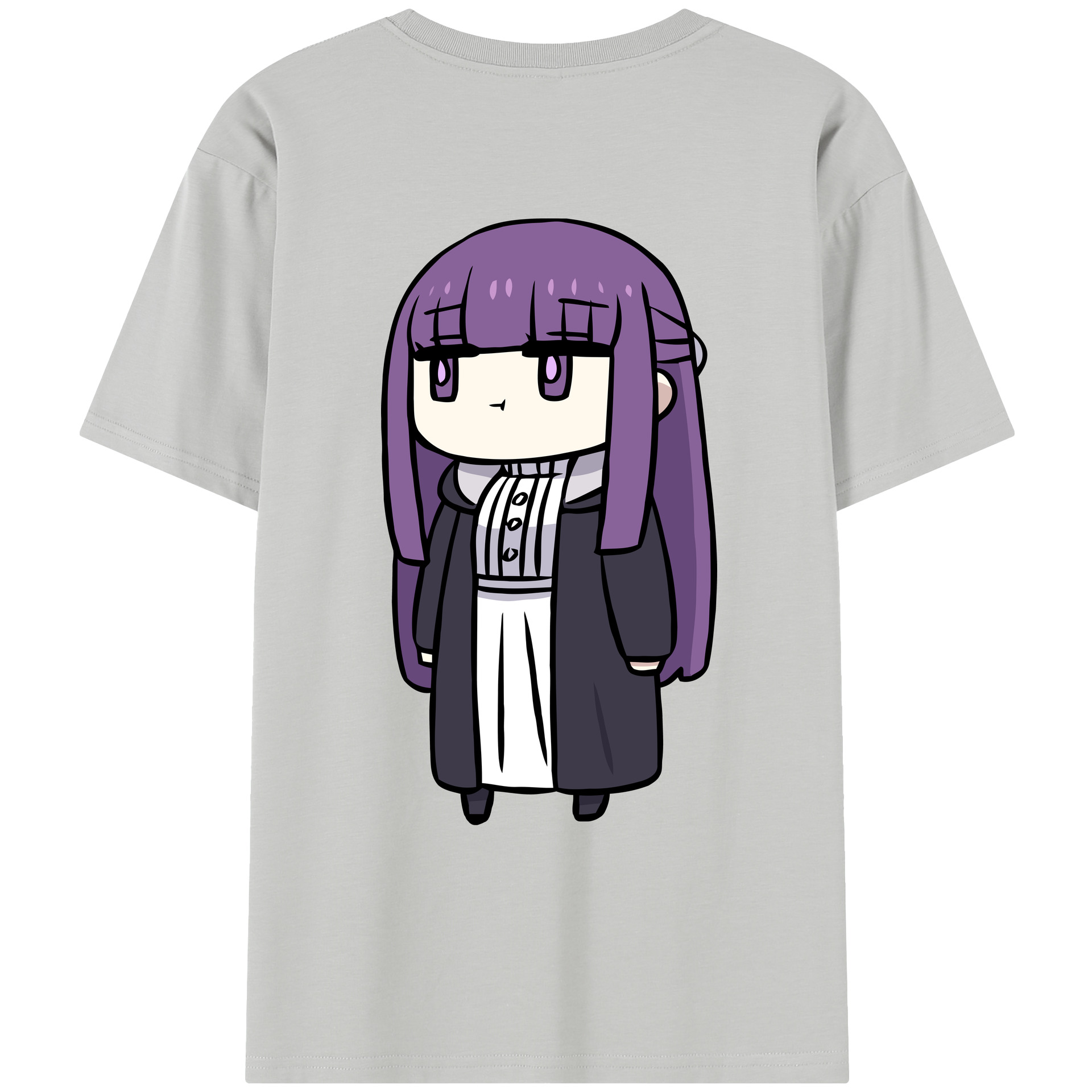 （画像用） 葬送のフリーレン Frieren レディース半袖Tシャツ(バックプリント)