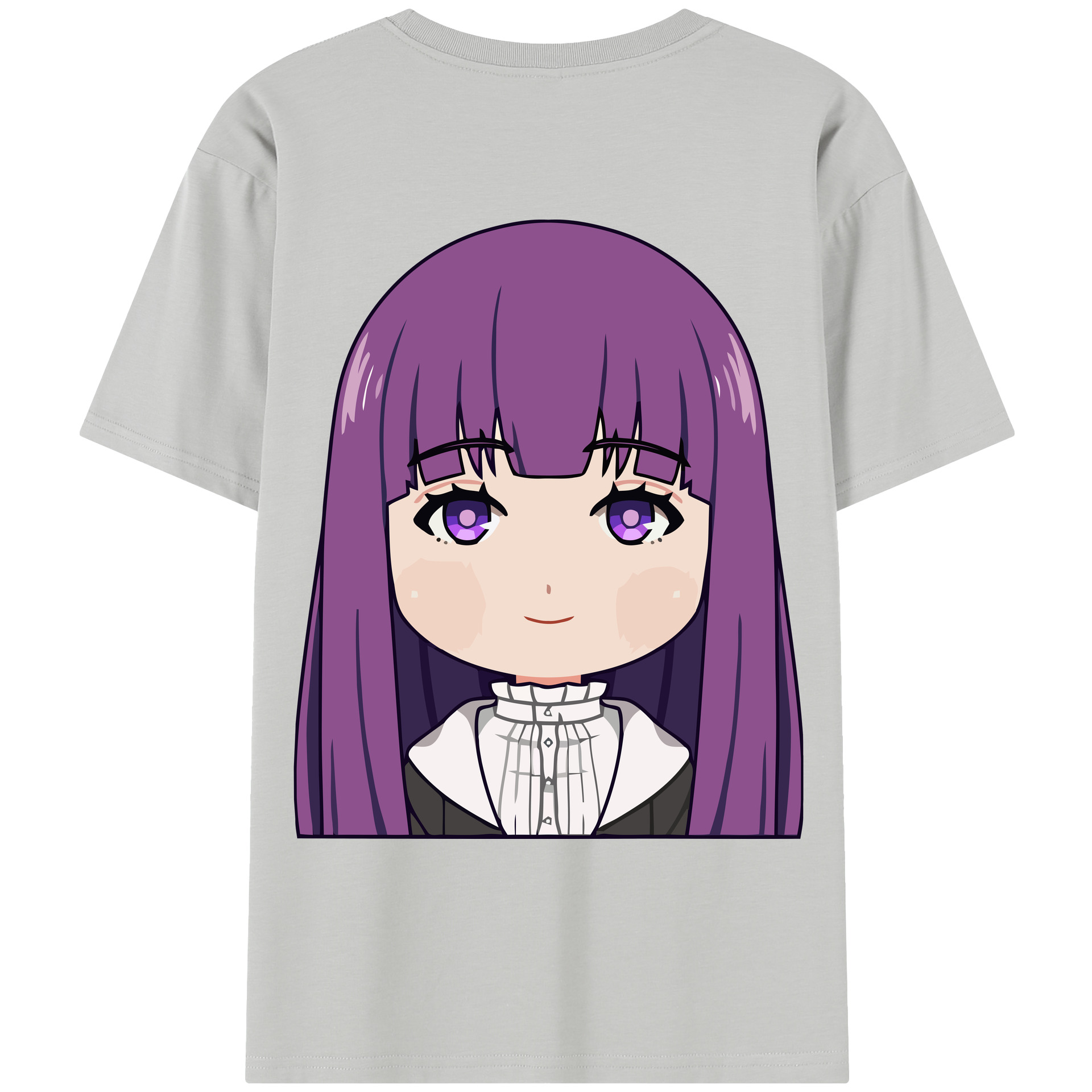 （画像用） 葬送のフリーレン Frieren レディース半袖Tシャツ(バックプリント)