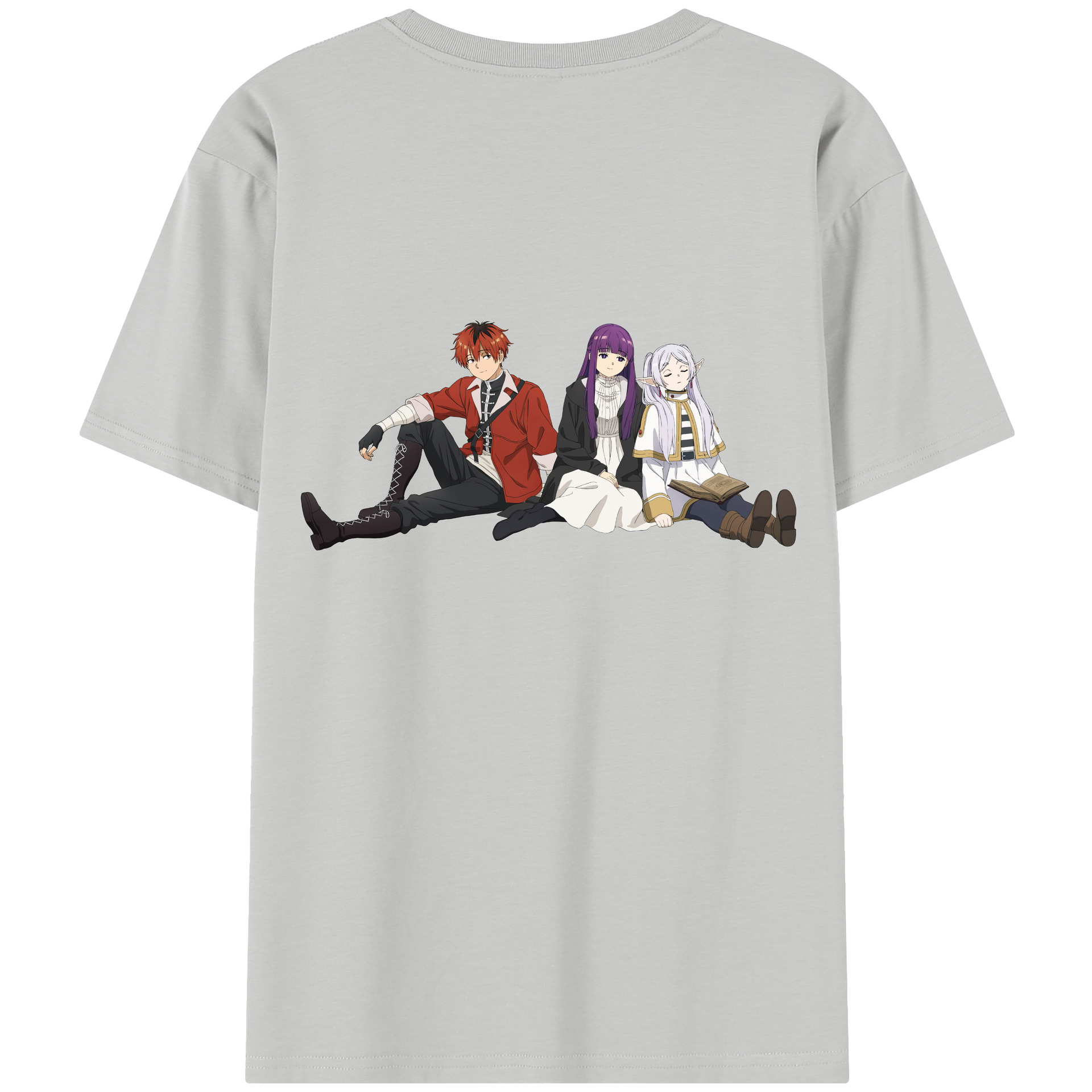 （画像用） 葬送のフリーレン Frieren レディース半袖Tシャツ(バックプリント)