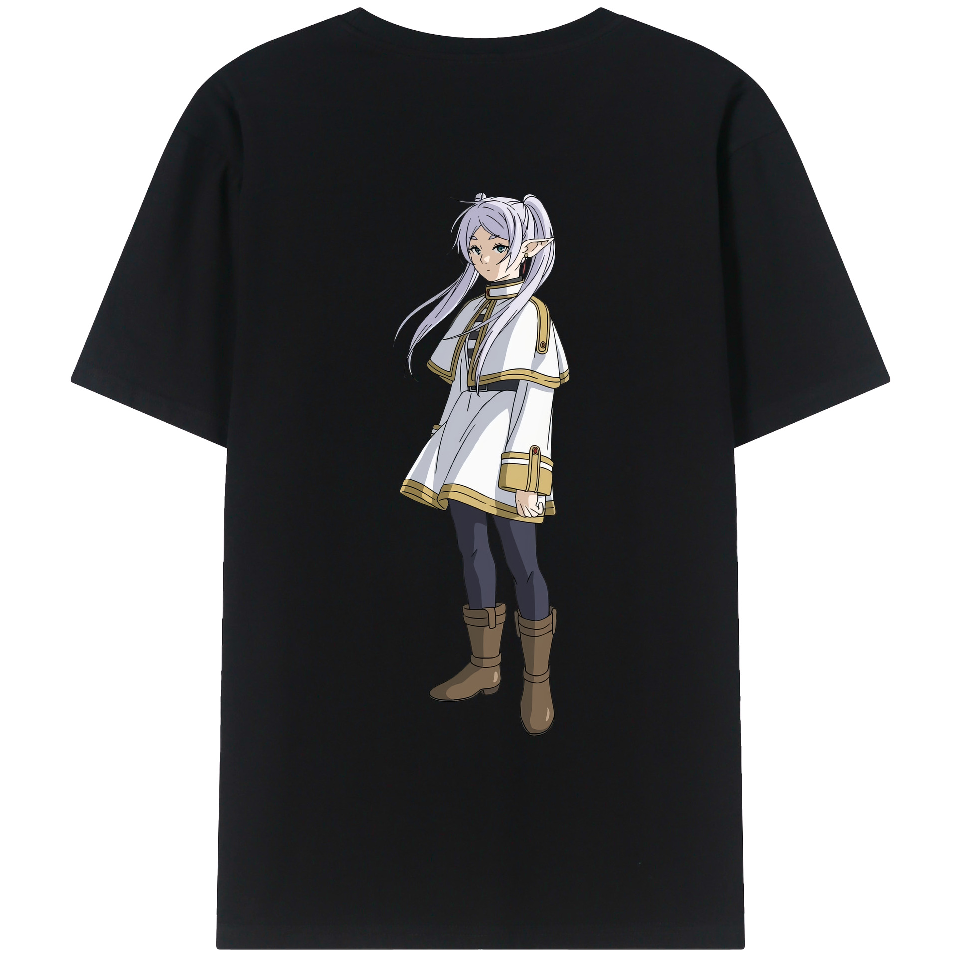 （画像用） 葬送のフリーレン Frieren レディース半袖Tシャツ(バックプリント)