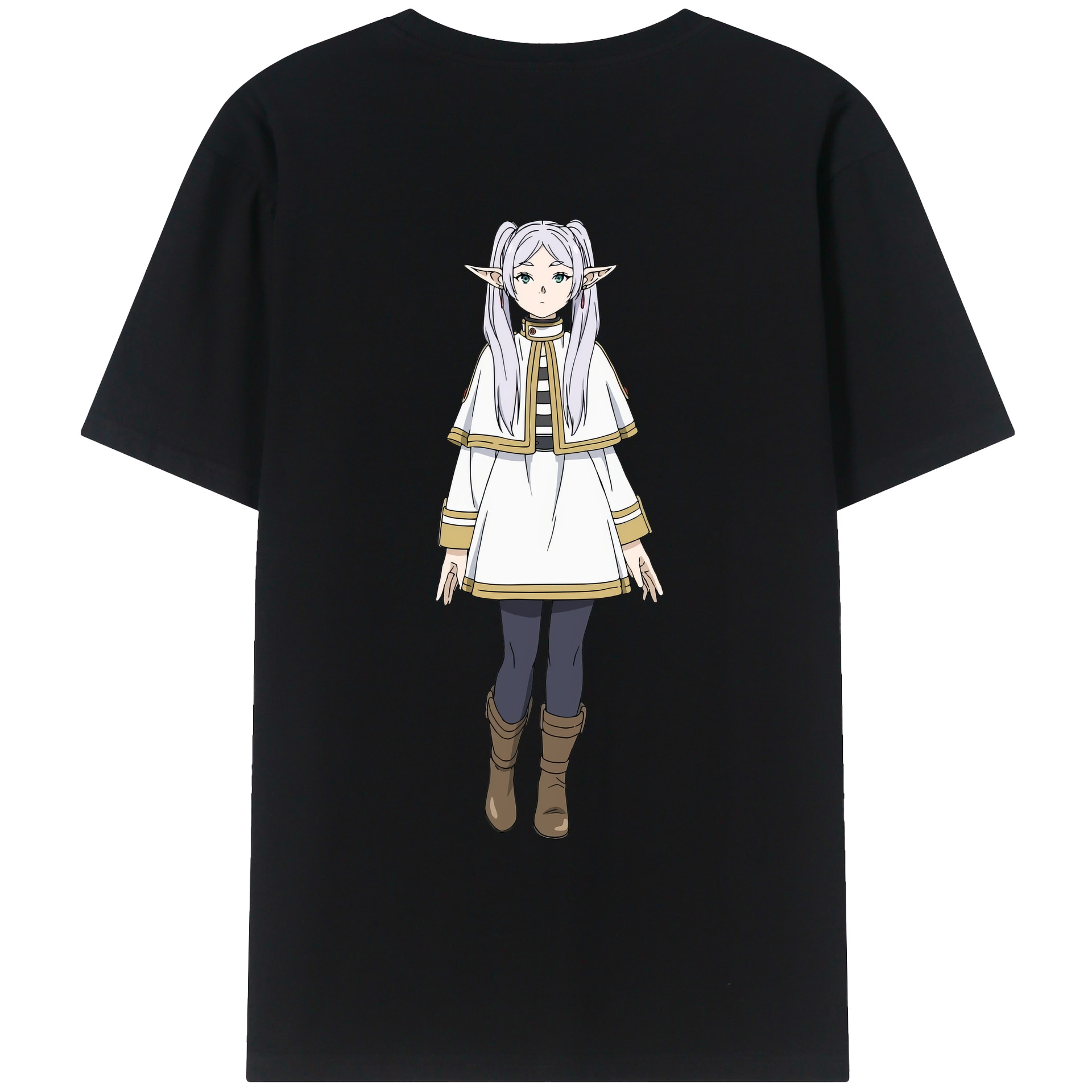 （画像用） 葬送のフリーレン Frieren レディース半袖Tシャツ(バックプリント)