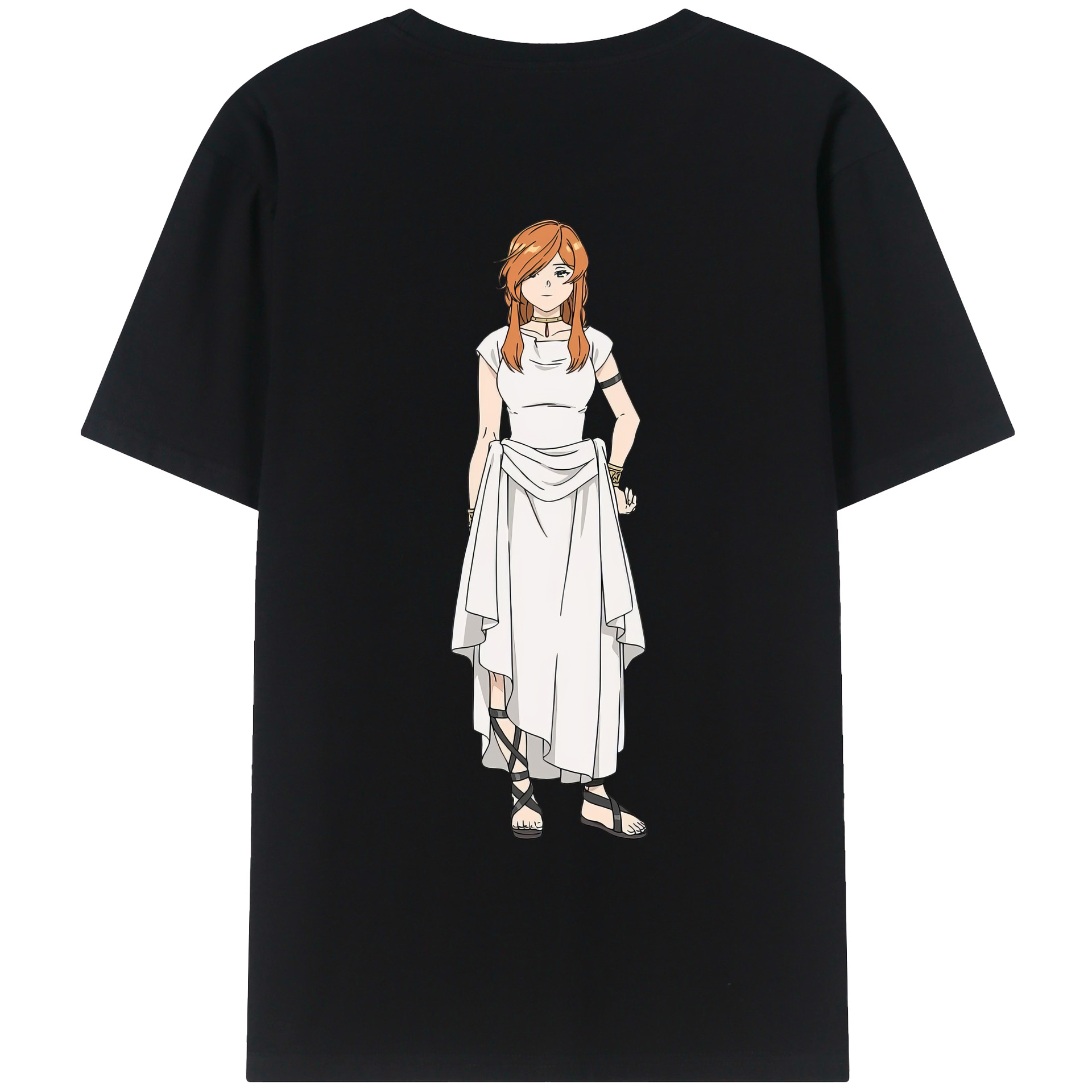 （画像用） 葬送のフリーレン Frieren レディース半袖Tシャツ(バックプリント)