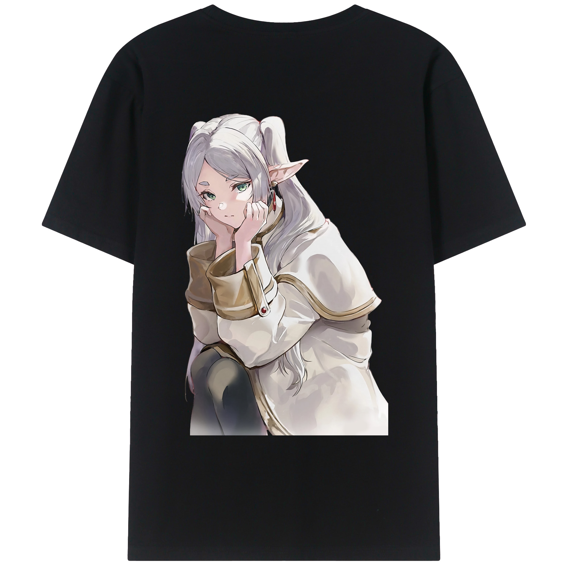 （画像用） 葬送のフリーレン Frieren レディース半袖Tシャツ(バックプリント)