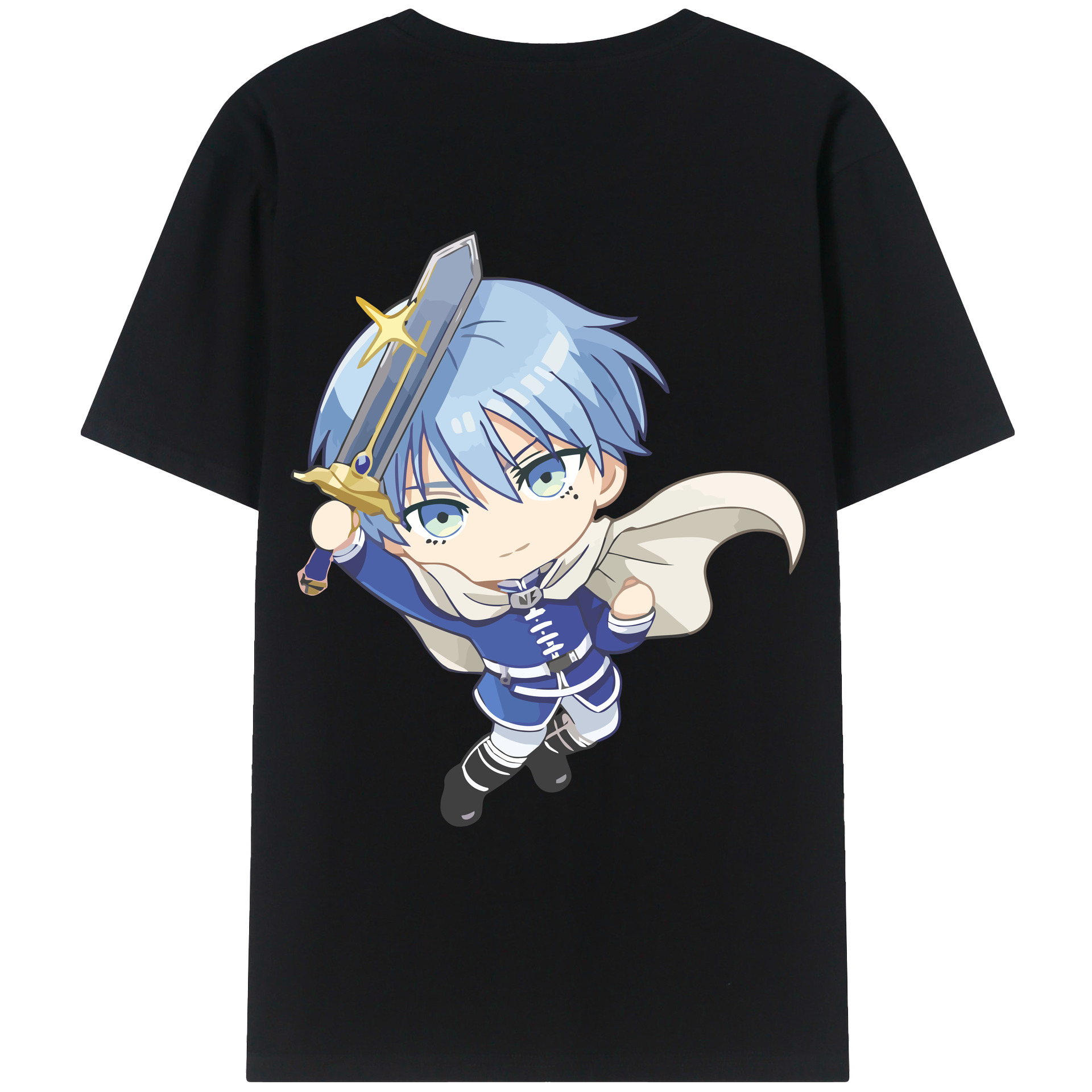 （画像用） 葬送のフリーレン Frieren レディース半袖Tシャツ(バックプリント)