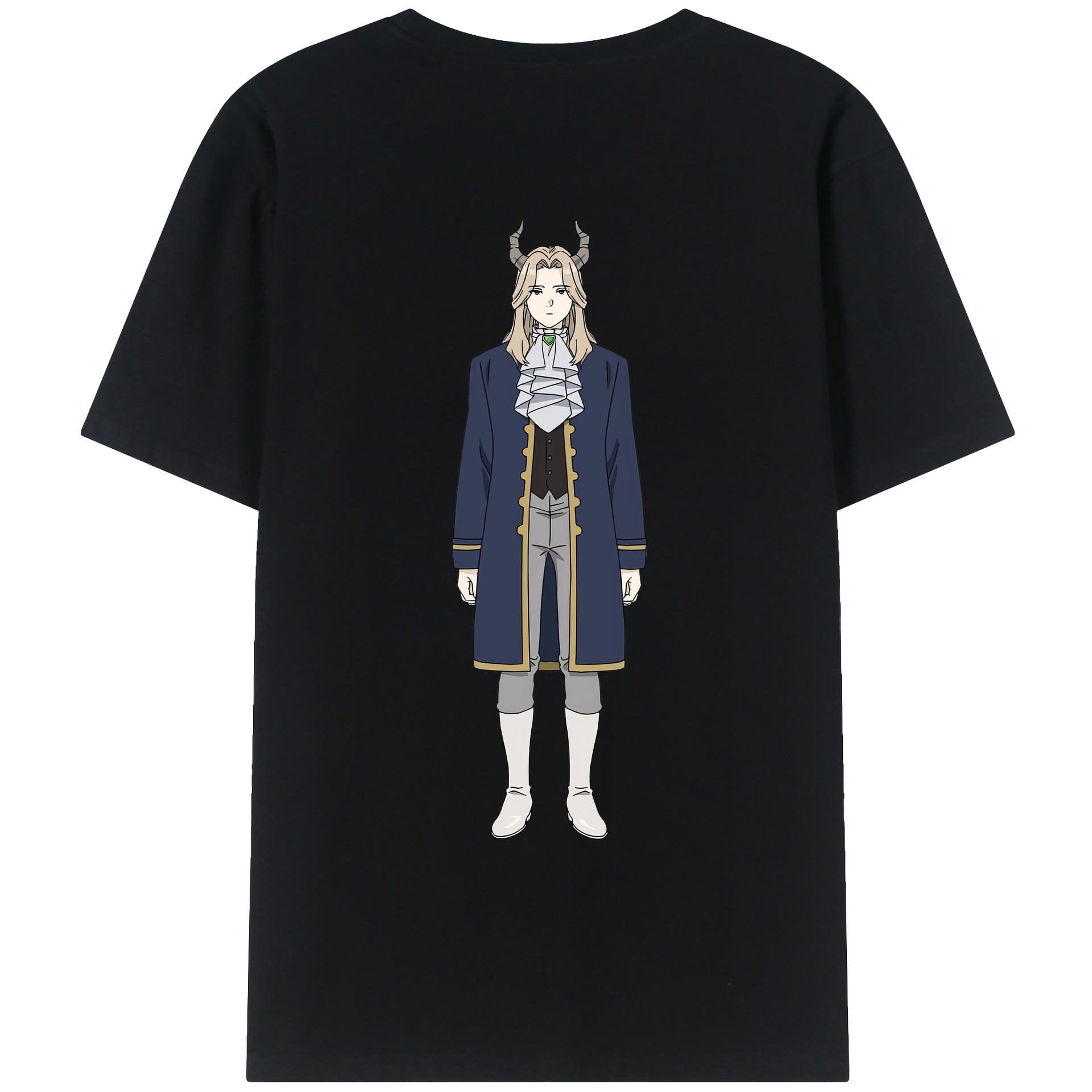 （画像用） 葬送のフリーレン Frieren レディース半袖Tシャツ(バックプリント)