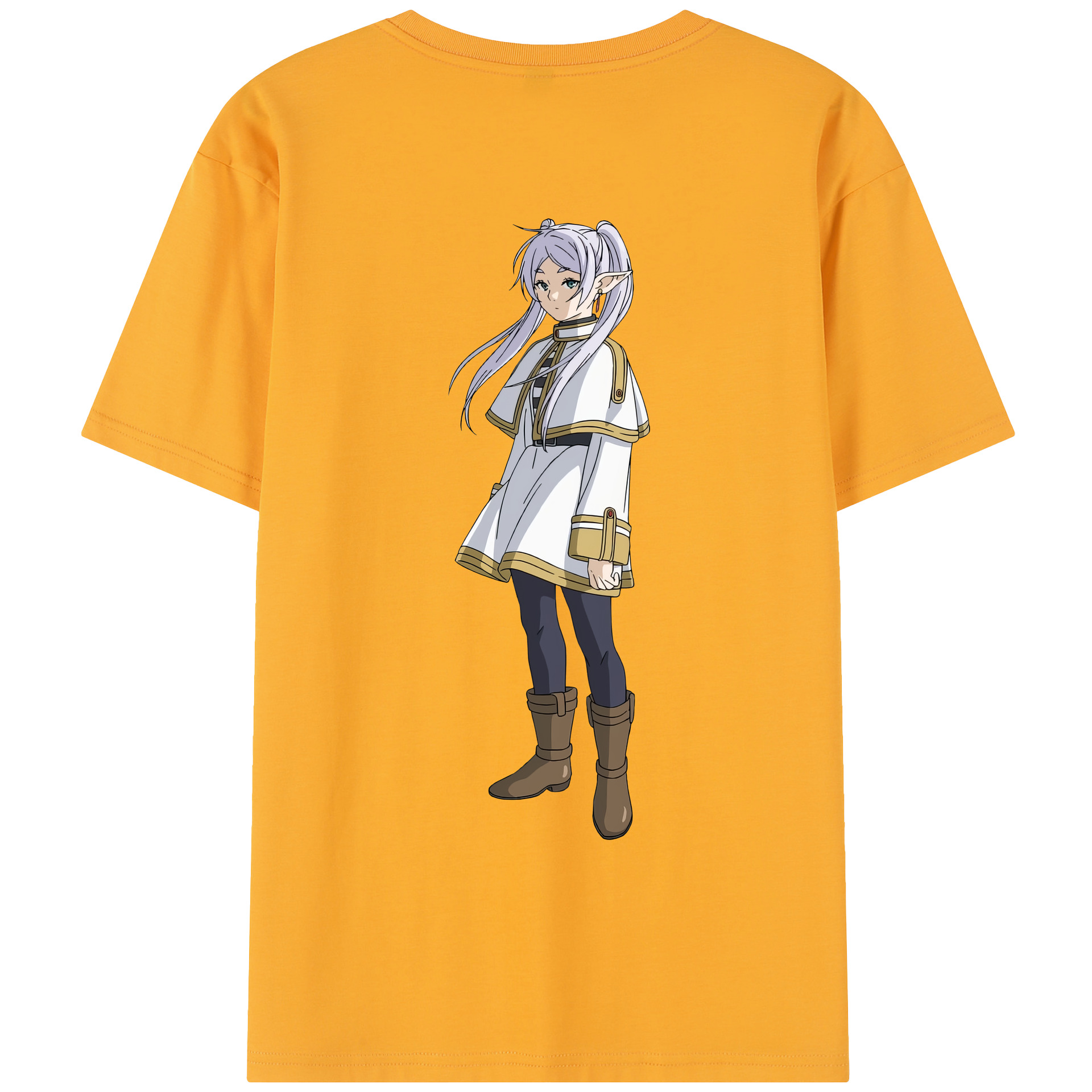 （画像用） 葬送のフリーレン Frieren レディース半袖Tシャツ(バックプリント)