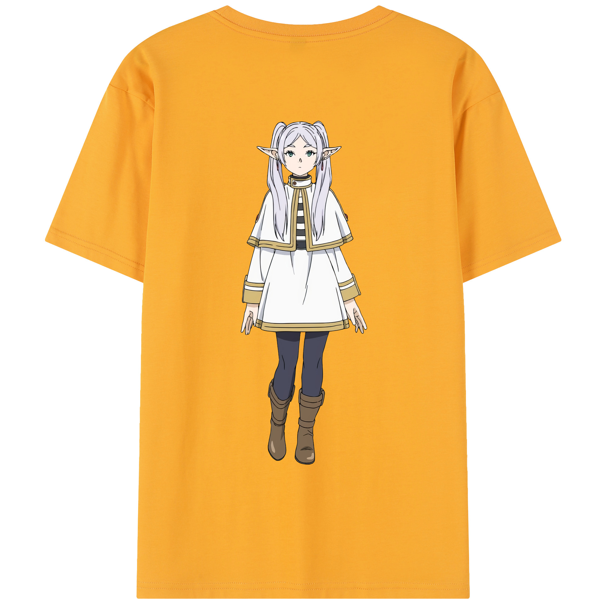 （画像用） 葬送のフリーレン Frieren レディース半袖Tシャツ(バックプリント)