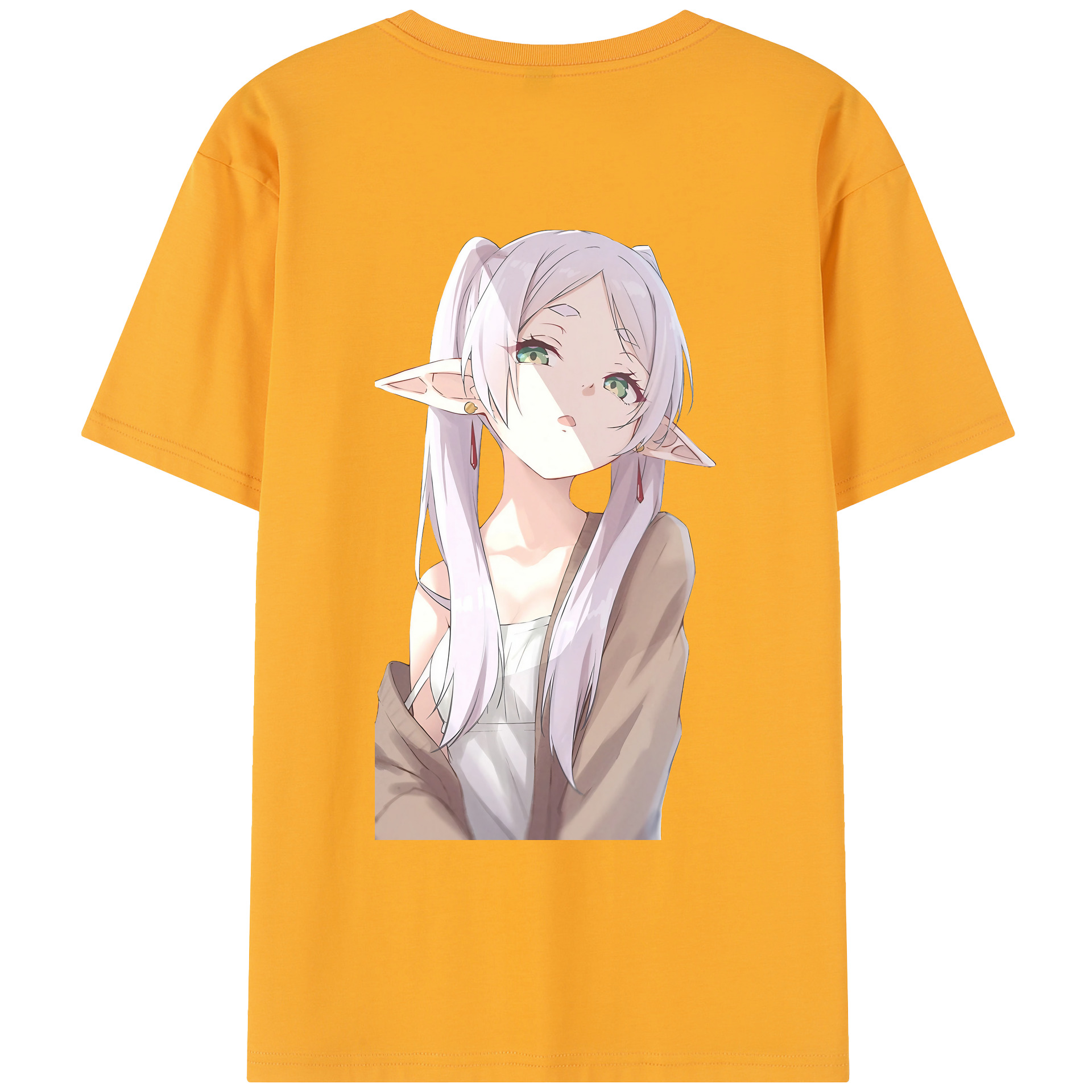 （画像用） 葬送のフリーレン Frieren レディース半袖Tシャツ(バックプリント)