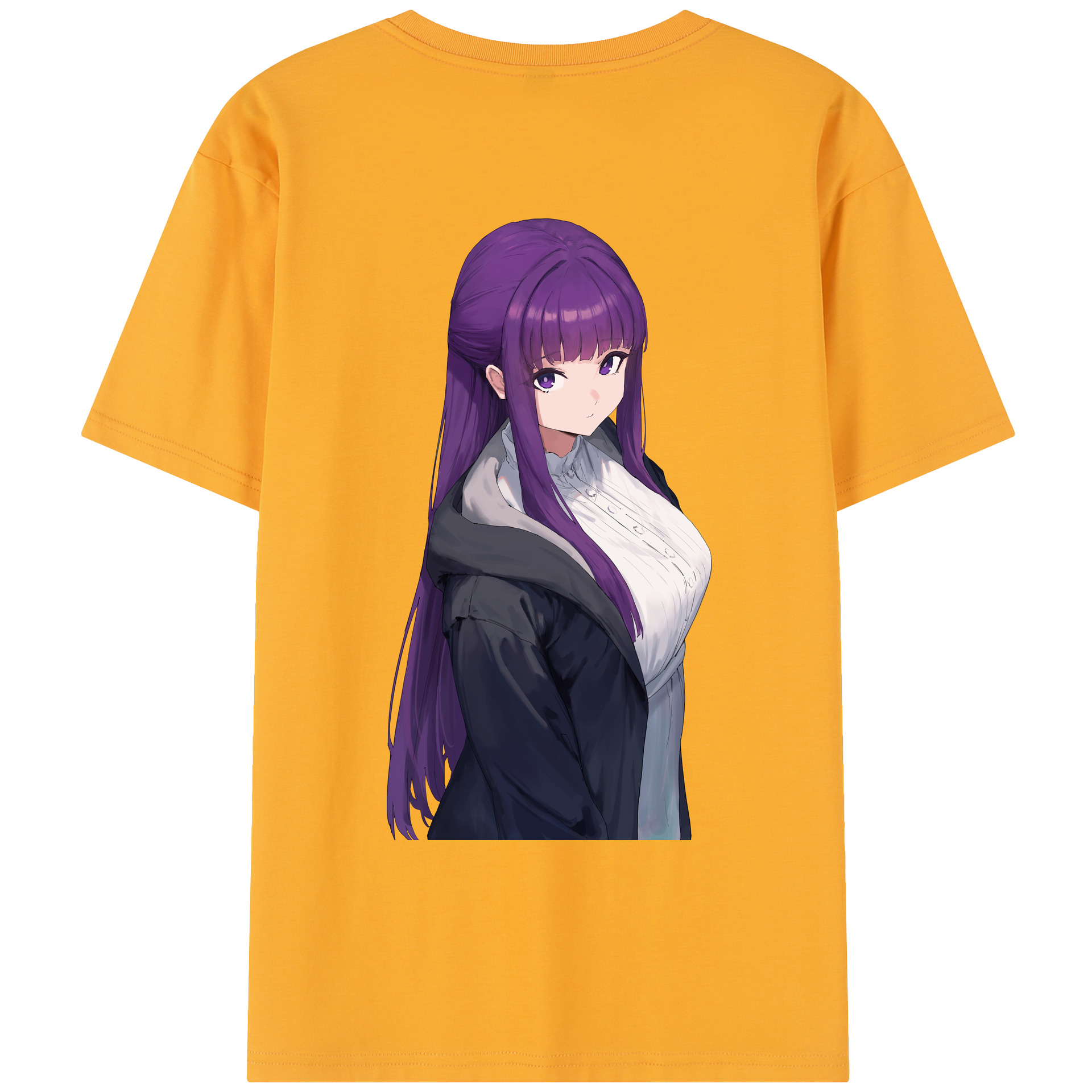 （画像用） 葬送のフリーレン Frieren レディース半袖Tシャツ(バックプリント)