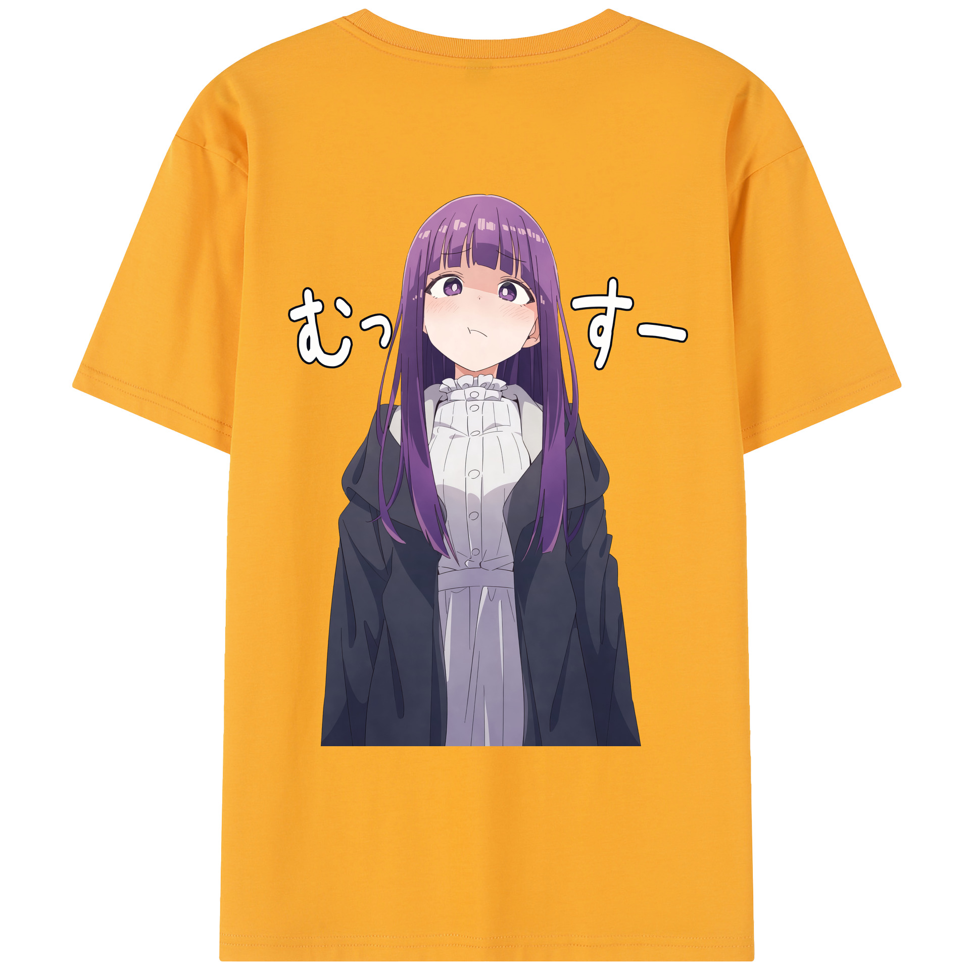 （画像用） 葬送のフリーレン Frieren レディース半袖Tシャツ(バックプリント)