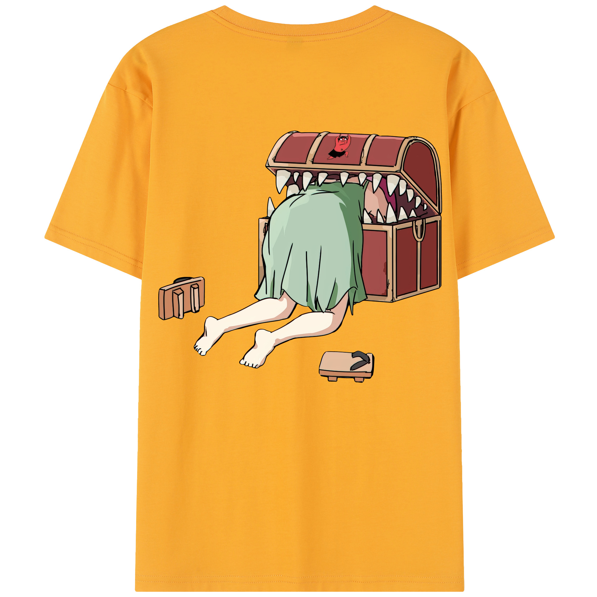 （画像用） 葬送のフリーレン Frieren レディース半袖Tシャツ(バックプリント)
