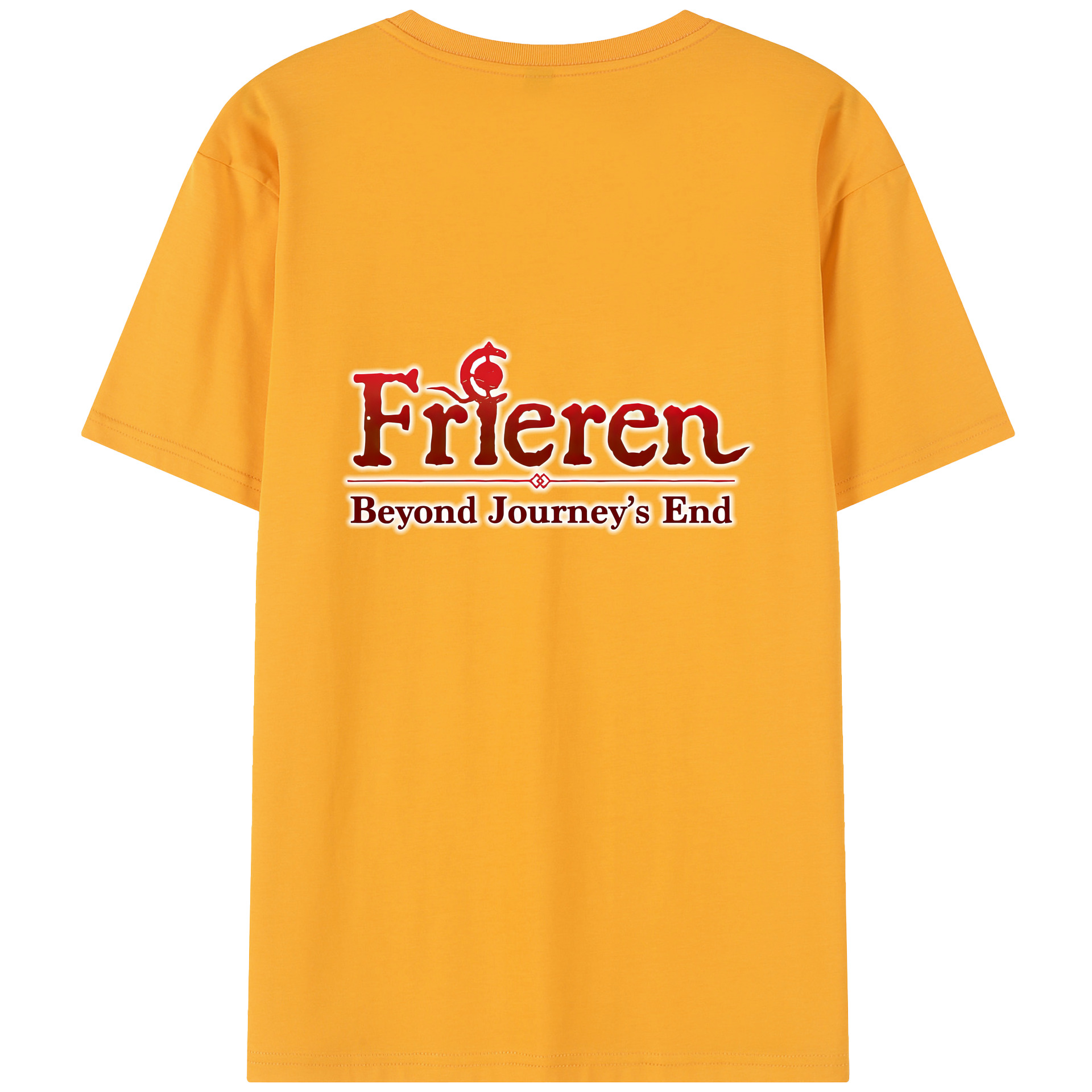 （画像用） 葬送のフリーレン Frieren レディース半袖Tシャツ(バックプリント)