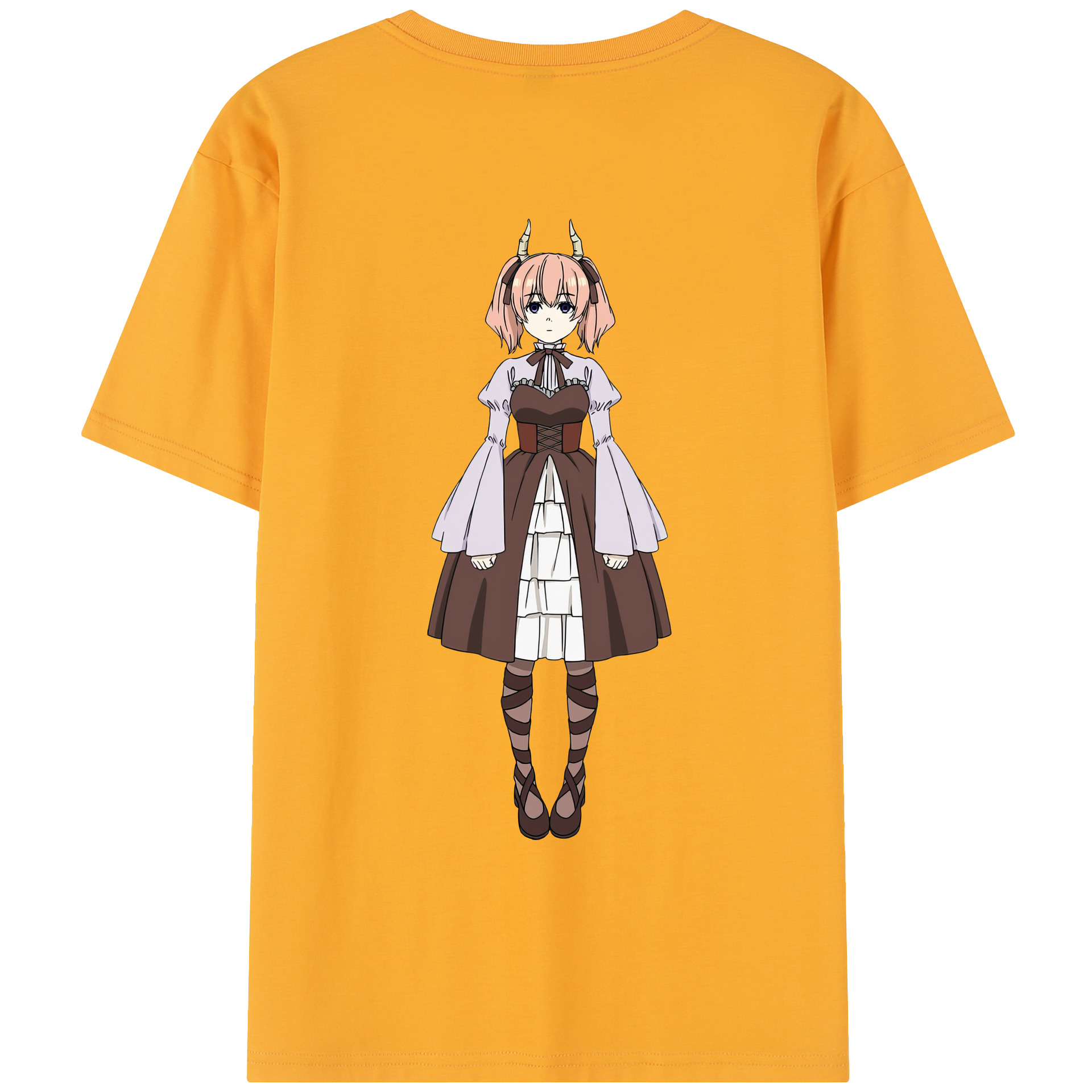 （画像用） 葬送のフリーレン Frieren レディース半袖Tシャツ(バックプリント)