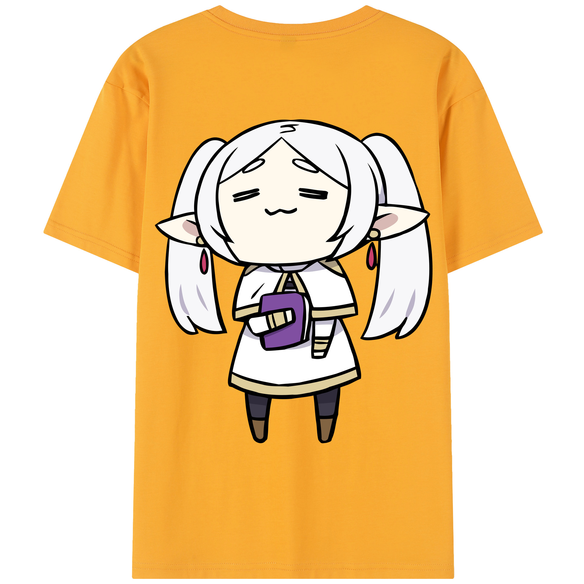（画像用） 葬送のフリーレン Frieren レディース半袖Tシャツ(バックプリント)