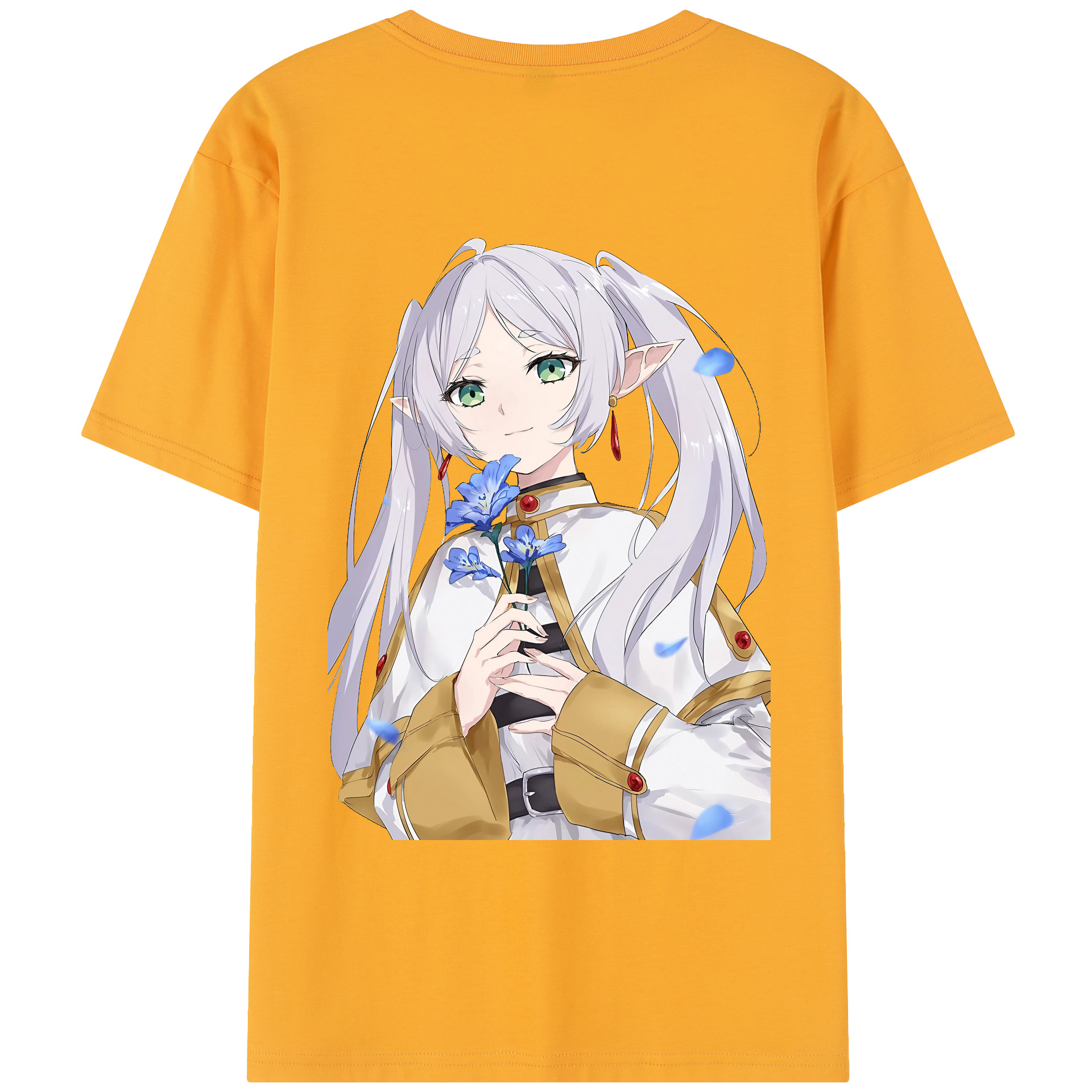 （画像用） 葬送のフリーレン Frieren レディース半袖Tシャツ(バックプリント)