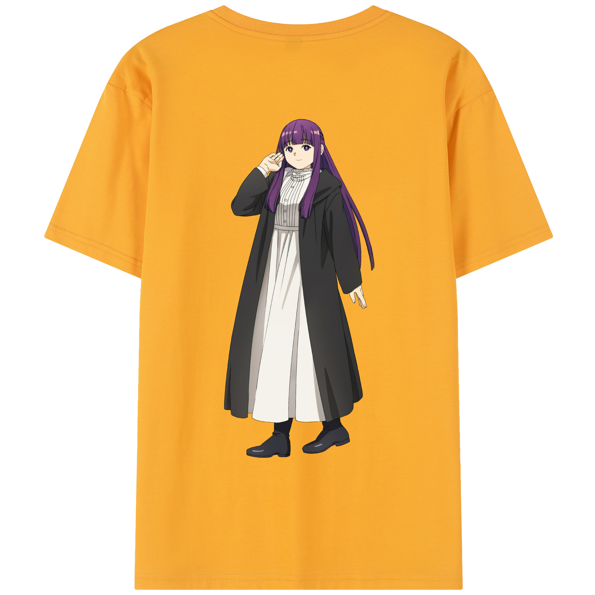 （画像用） 葬送のフリーレン Frieren レディース半袖Tシャツ(バックプリント)