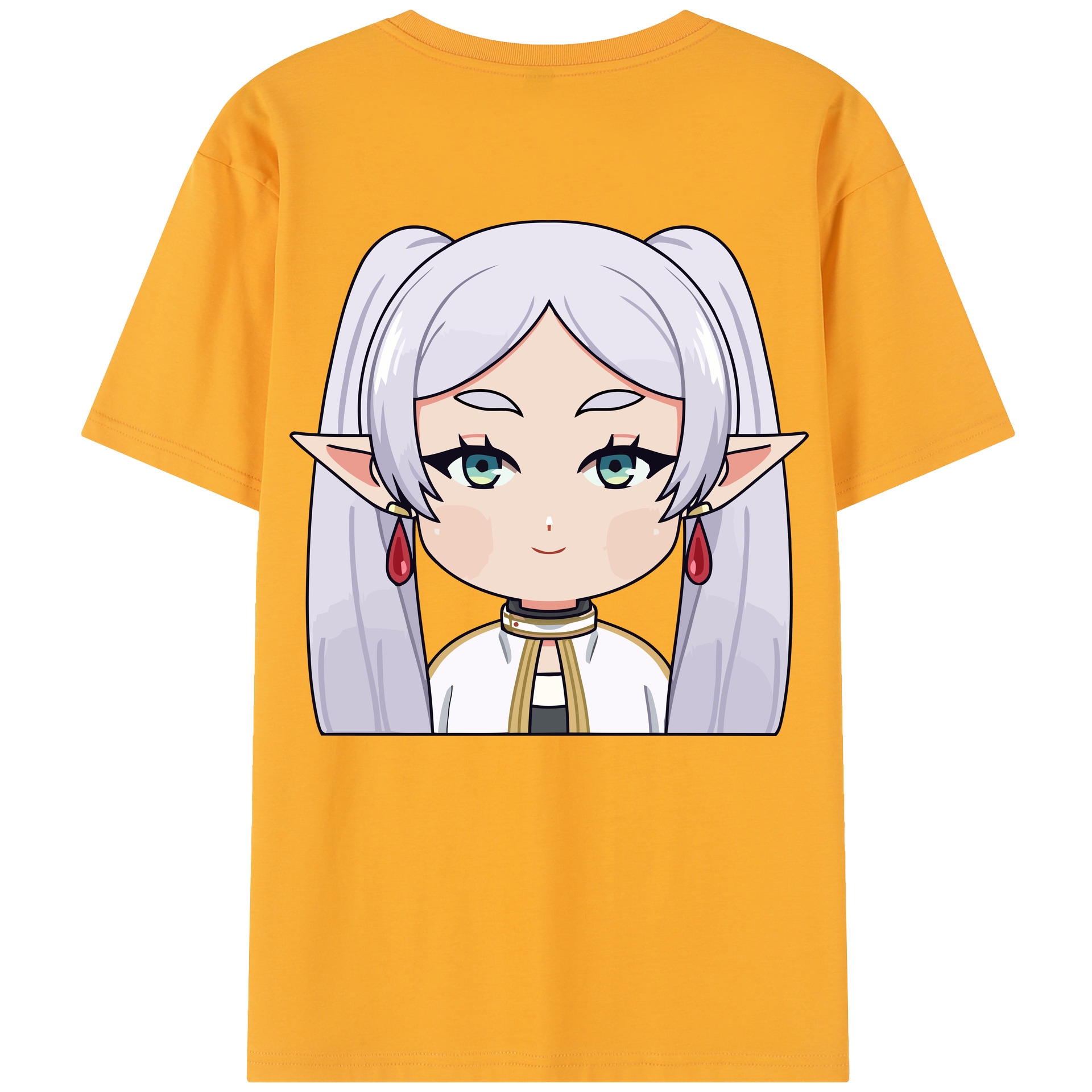 （画像用） 葬送のフリーレン Frieren レディース半袖Tシャツ(バックプリント)