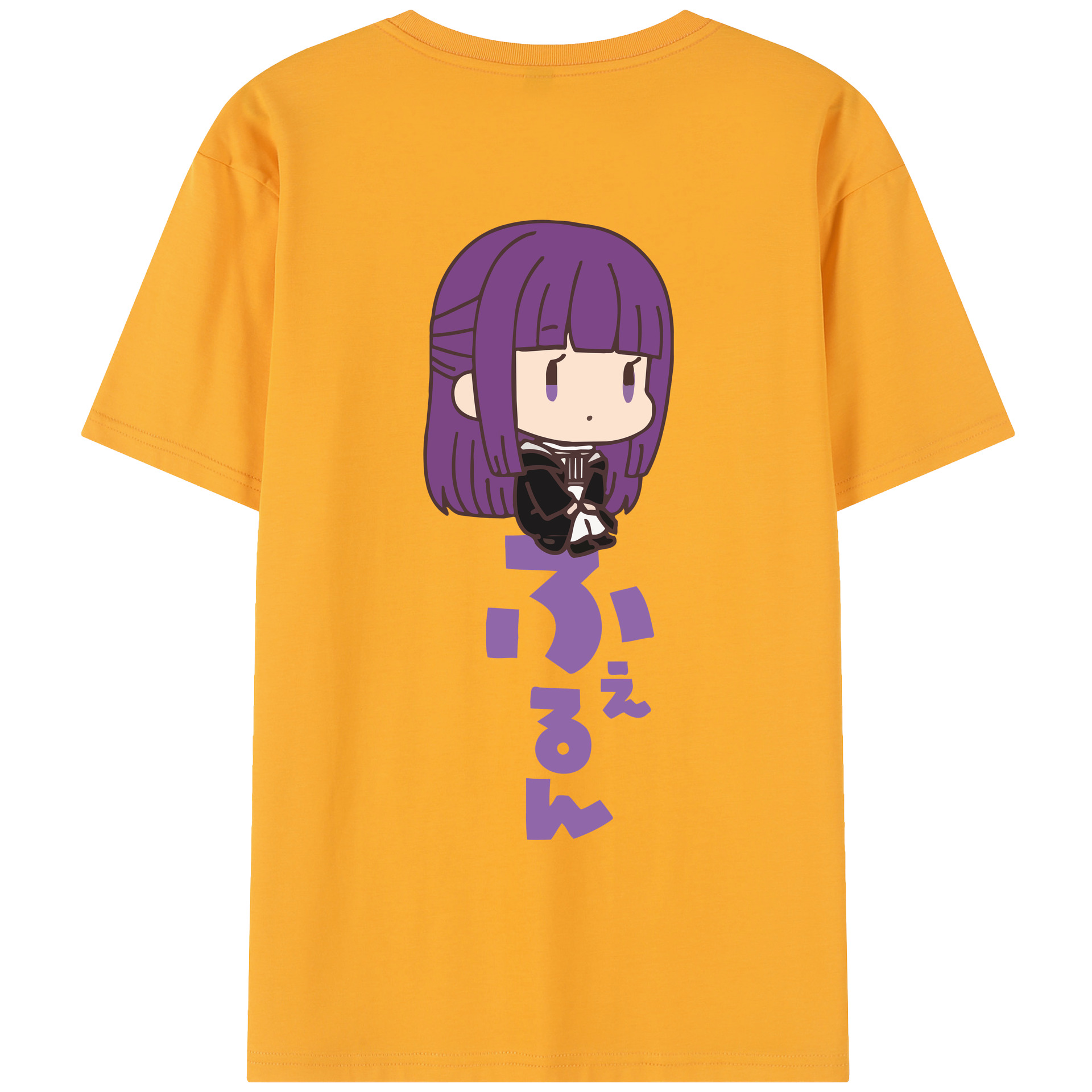 （画像用） 葬送のフリーレン Frieren レディース半袖Tシャツ(バックプリント)