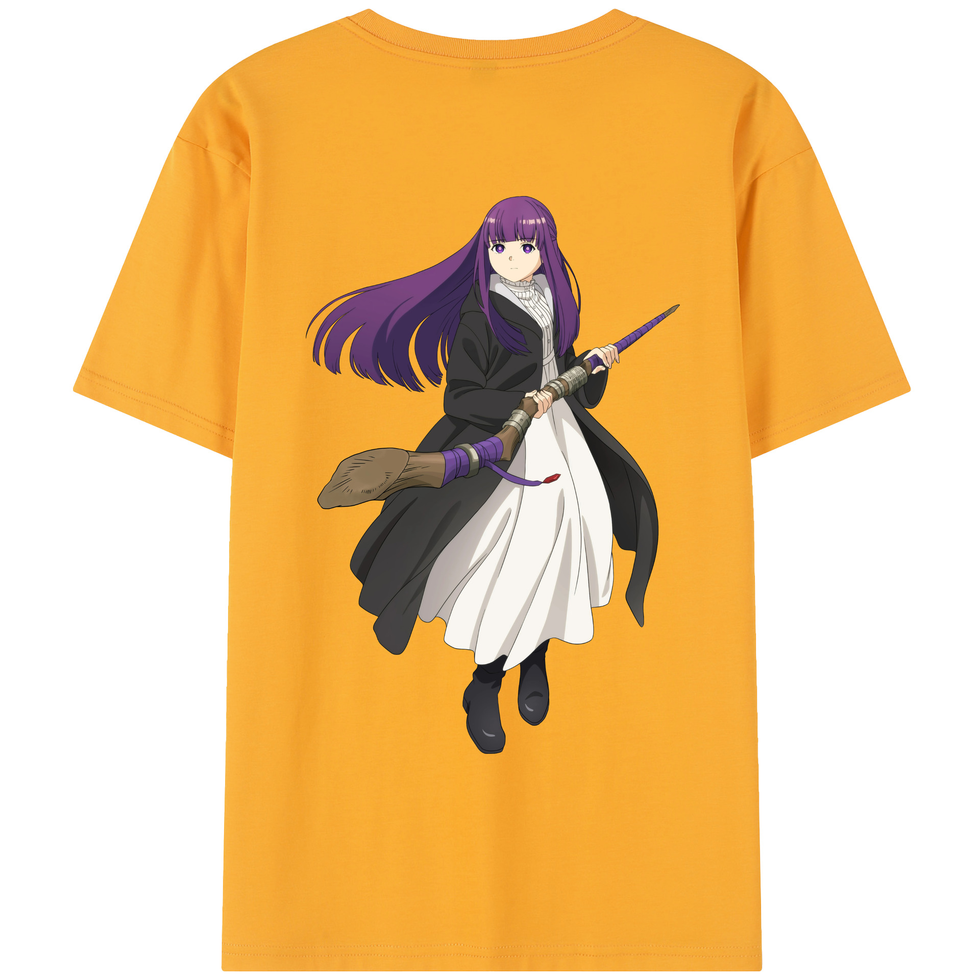（画像用） 葬送のフリーレン Frieren レディース半袖Tシャツ(バックプリント)