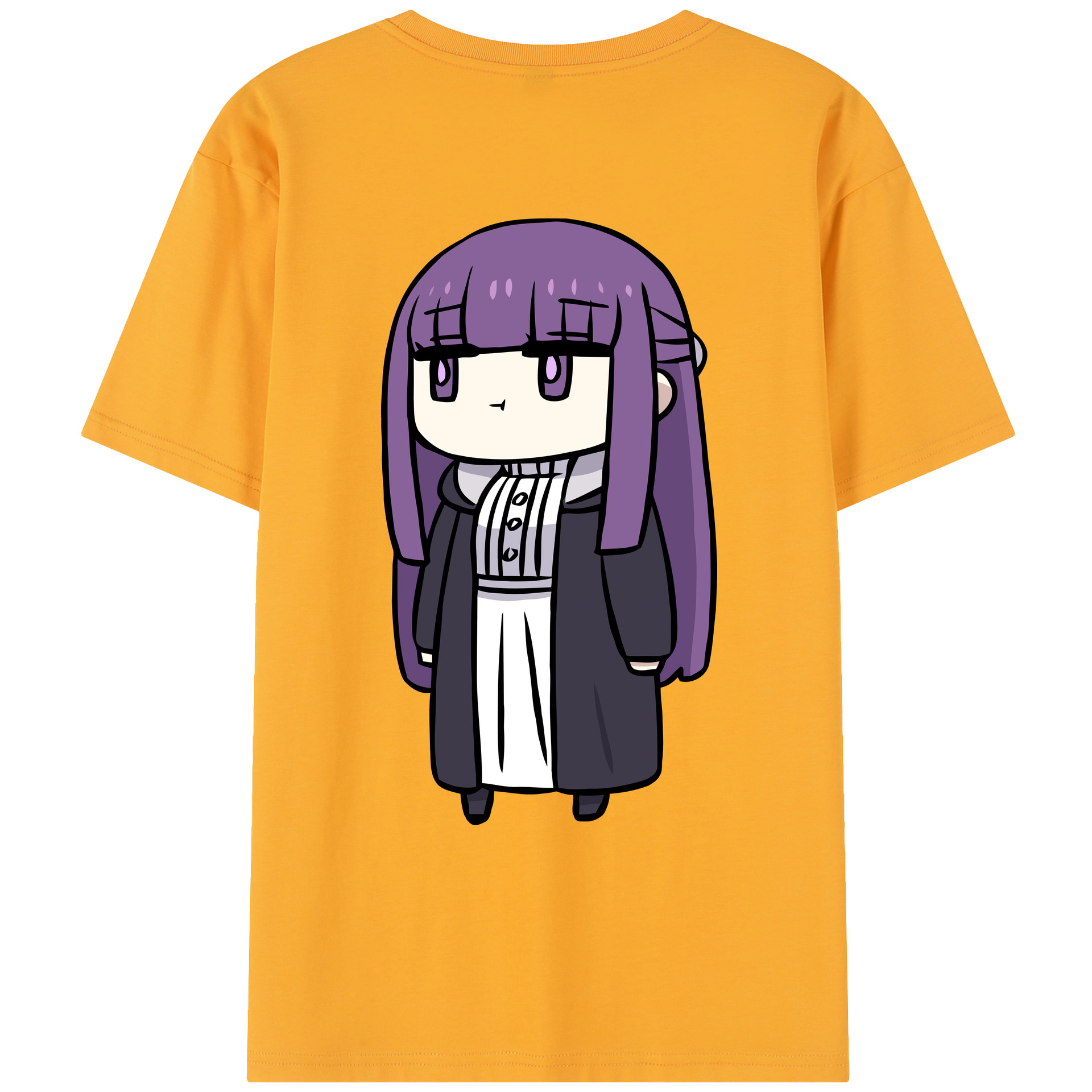 （画像用） 葬送のフリーレン Frieren レディース半袖Tシャツ(バックプリント)