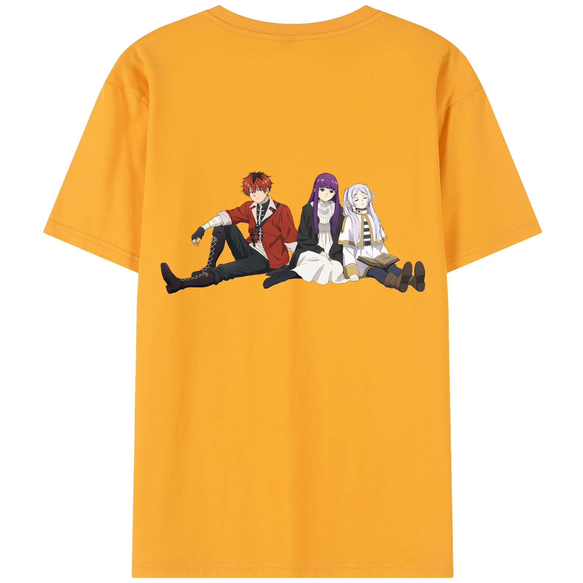 （画像用） 葬送のフリーレン Frieren レディース半袖Tシャツ(バックプリント)