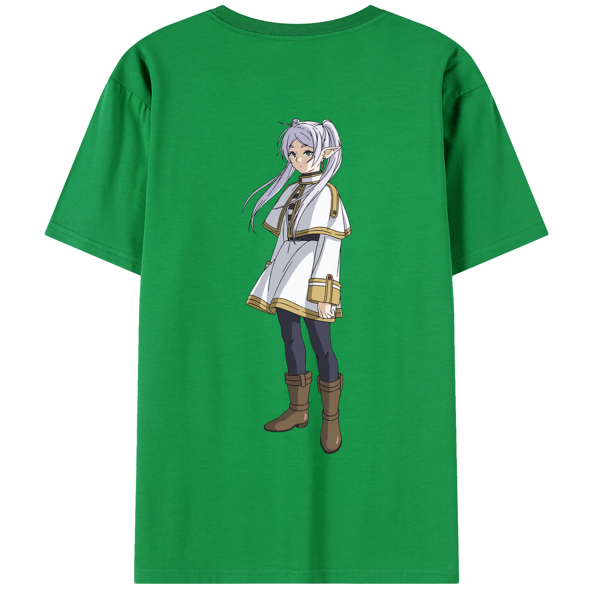 （画像用） 葬送のフリーレン Frieren レディース半袖Tシャツ(バックプリント)