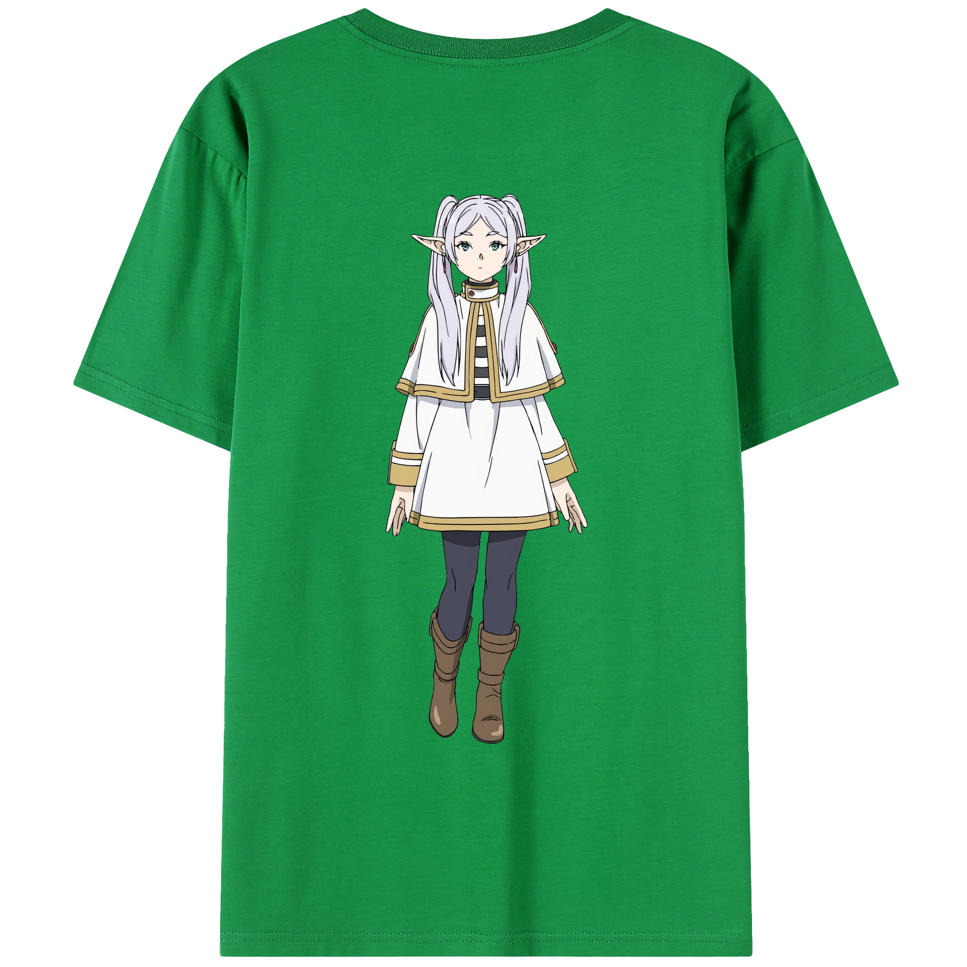 （画像用） 葬送のフリーレン Frieren レディース半袖Tシャツ(バックプリント)