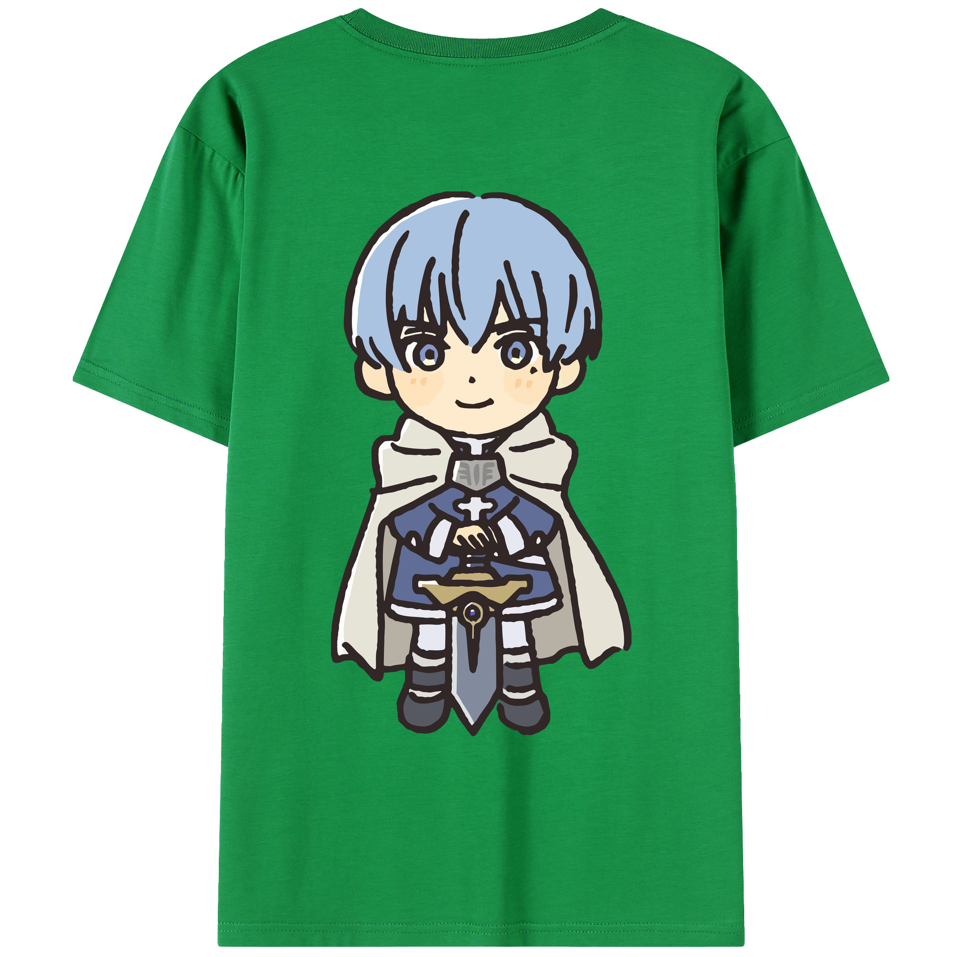（画像用） 葬送のフリーレン Frieren レディース半袖Tシャツ(バックプリント)