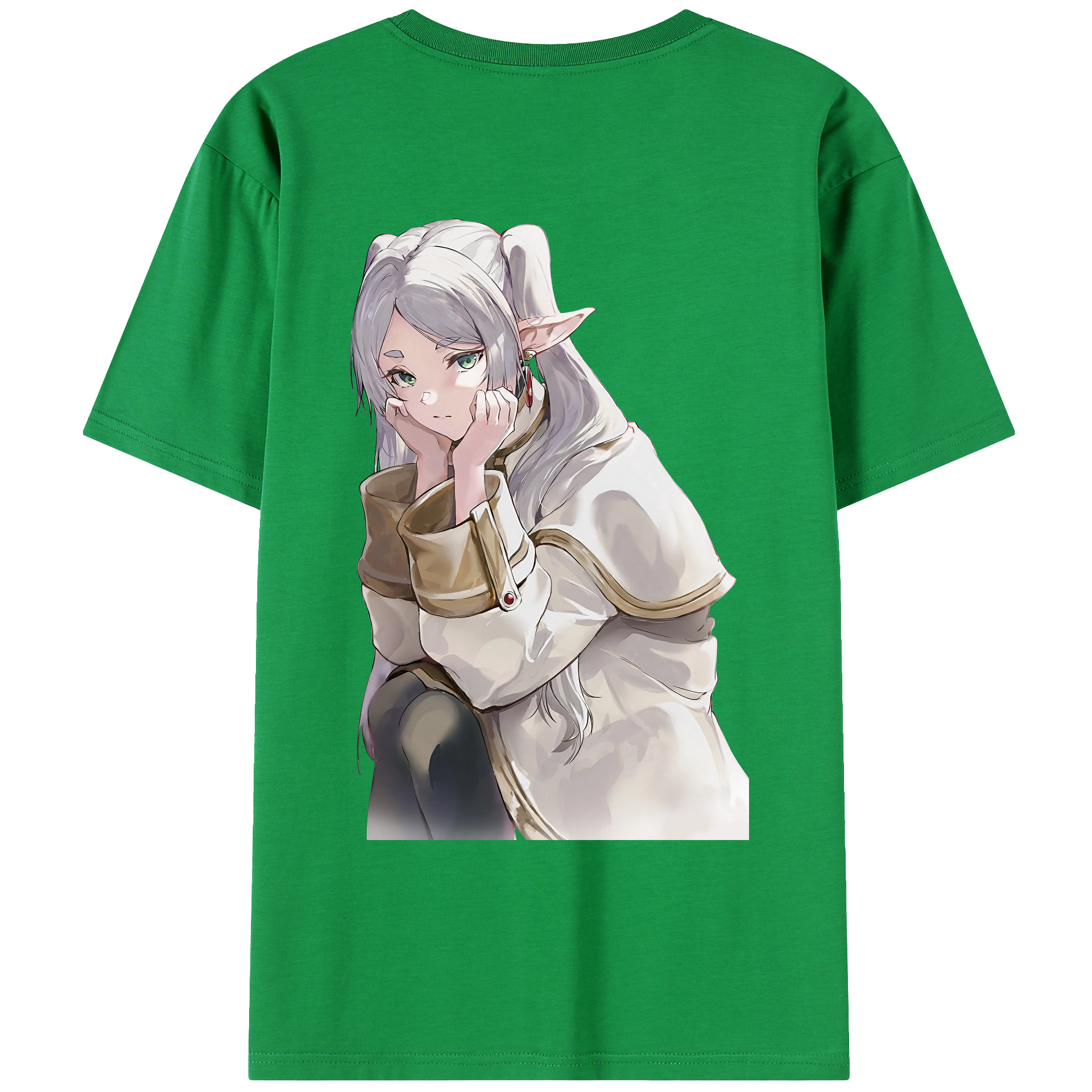 （画像用） 葬送のフリーレン Frieren レディース半袖Tシャツ(バックプリント)