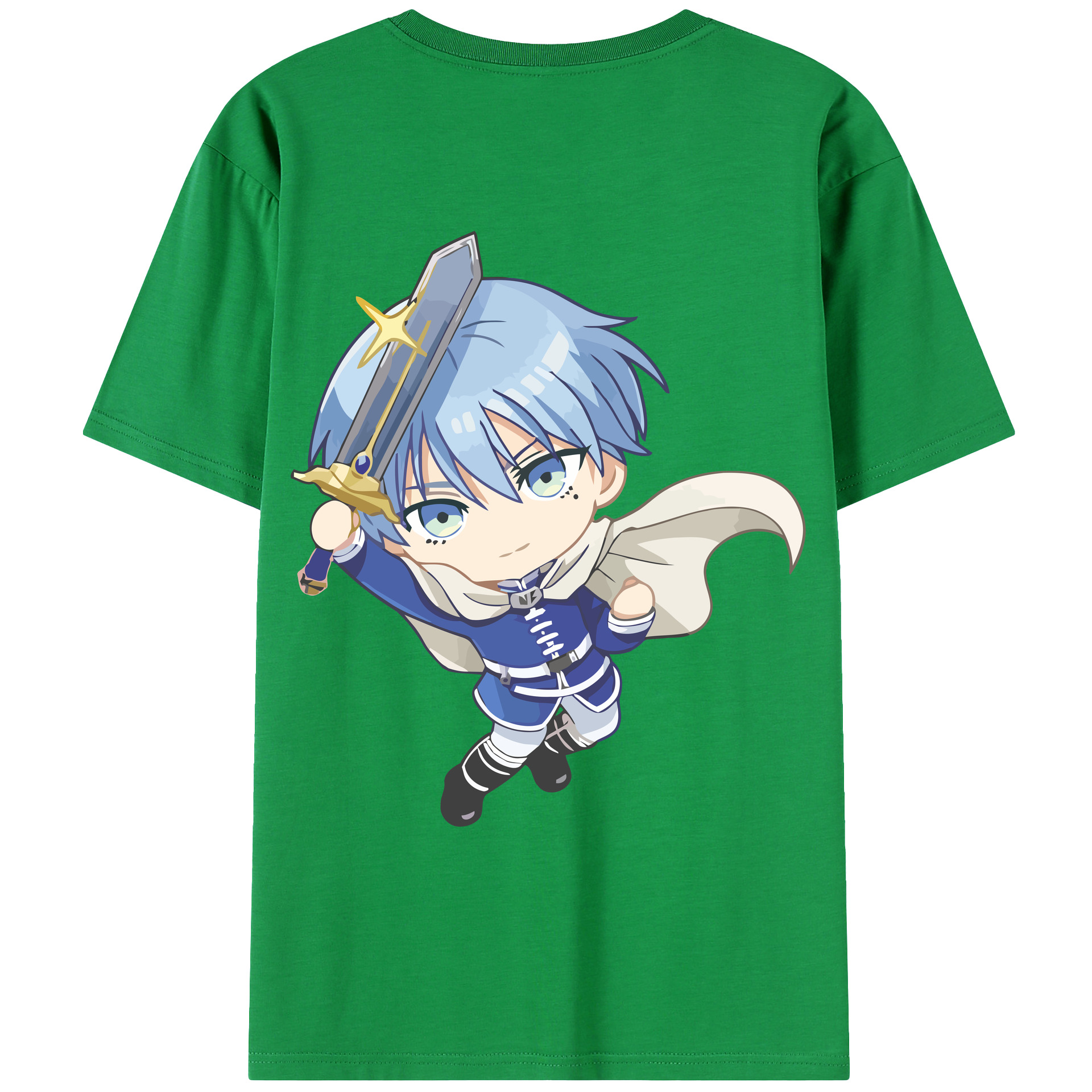 （画像用） 葬送のフリーレン Frieren レディース半袖Tシャツ(バックプリント)