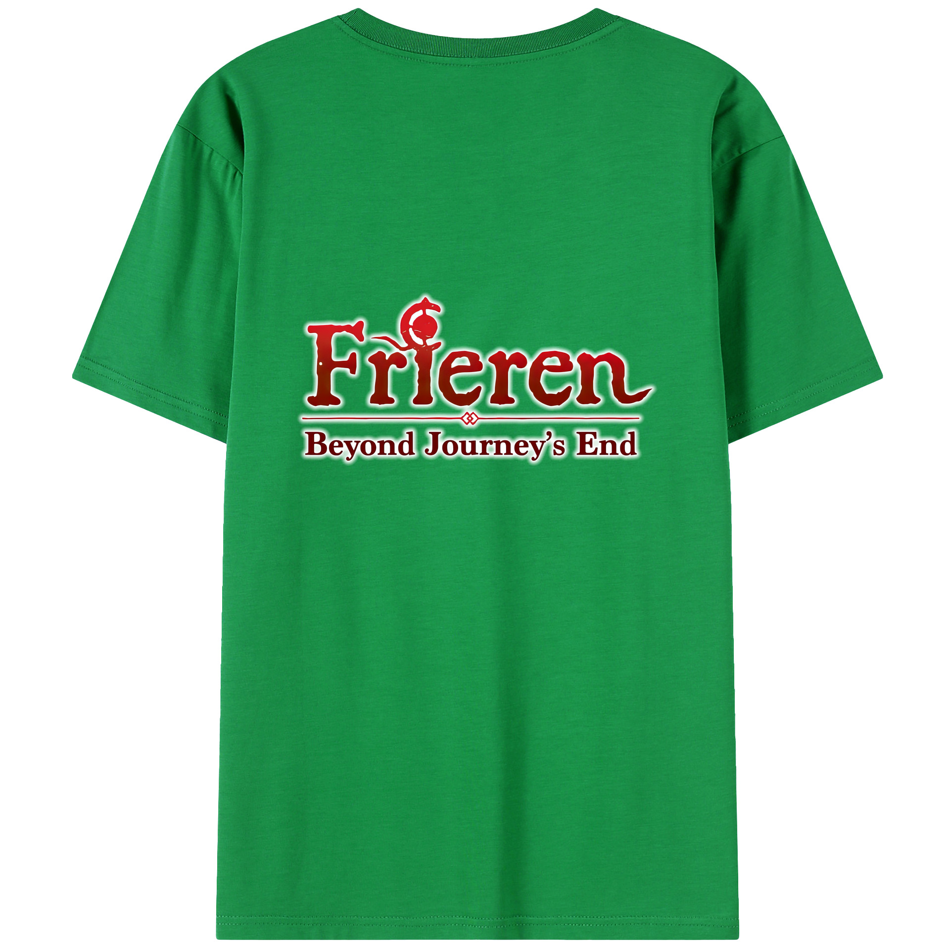 （画像用） 葬送のフリーレン Frieren レディース半袖Tシャツ(バックプリント)