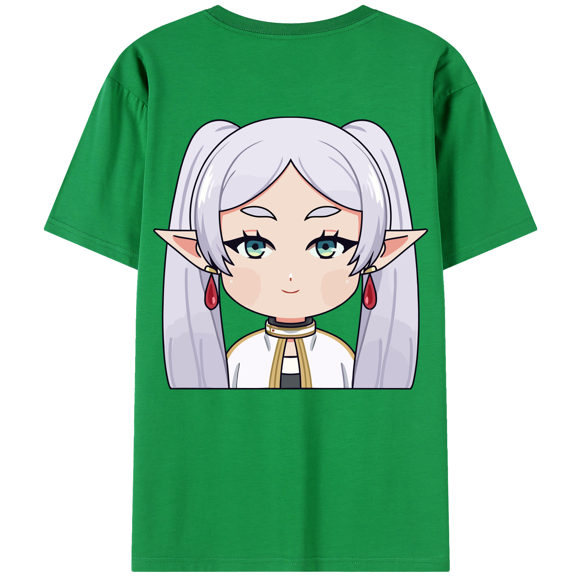 （画像用） 葬送のフリーレン Frieren レディース半袖Tシャツ(バックプリント)