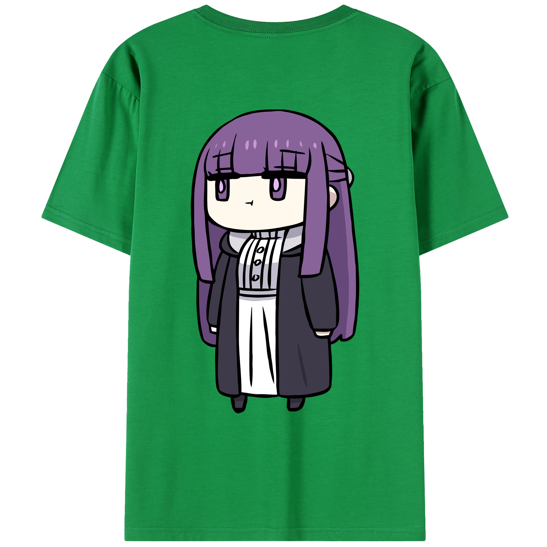 （画像用） 葬送のフリーレン Frieren レディース半袖Tシャツ(バックプリント)