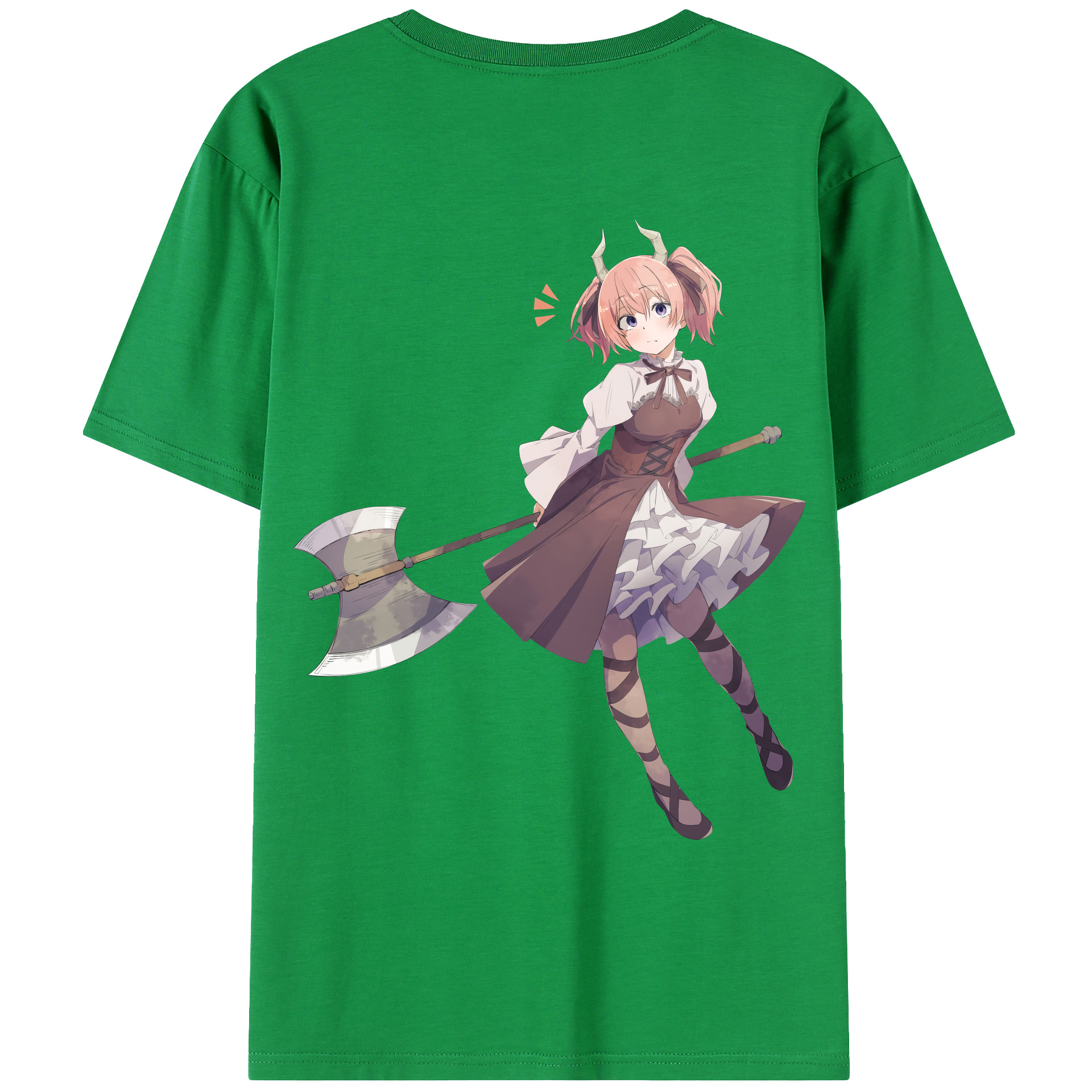 （画像用） 葬送のフリーレン Frieren レディース半袖Tシャツ(バックプリント)