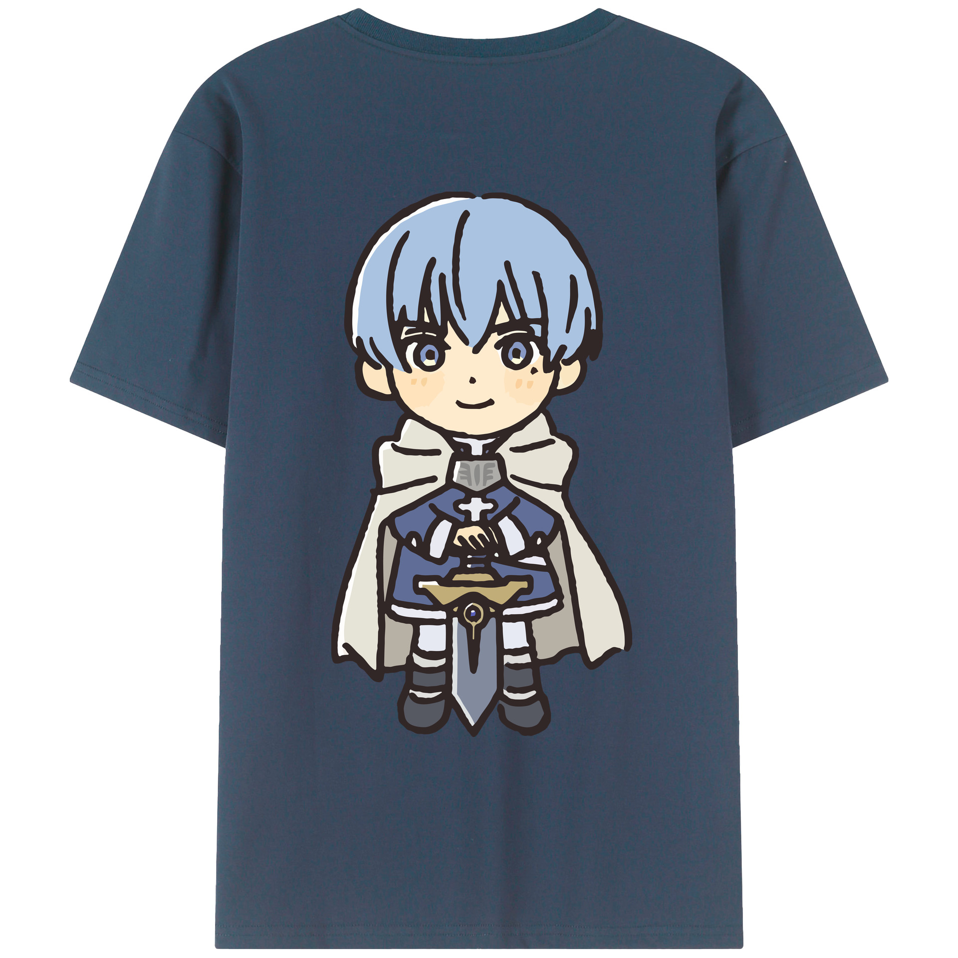 （画像用） 葬送のフリーレン Frieren レディース半袖Tシャツ(バックプリント)