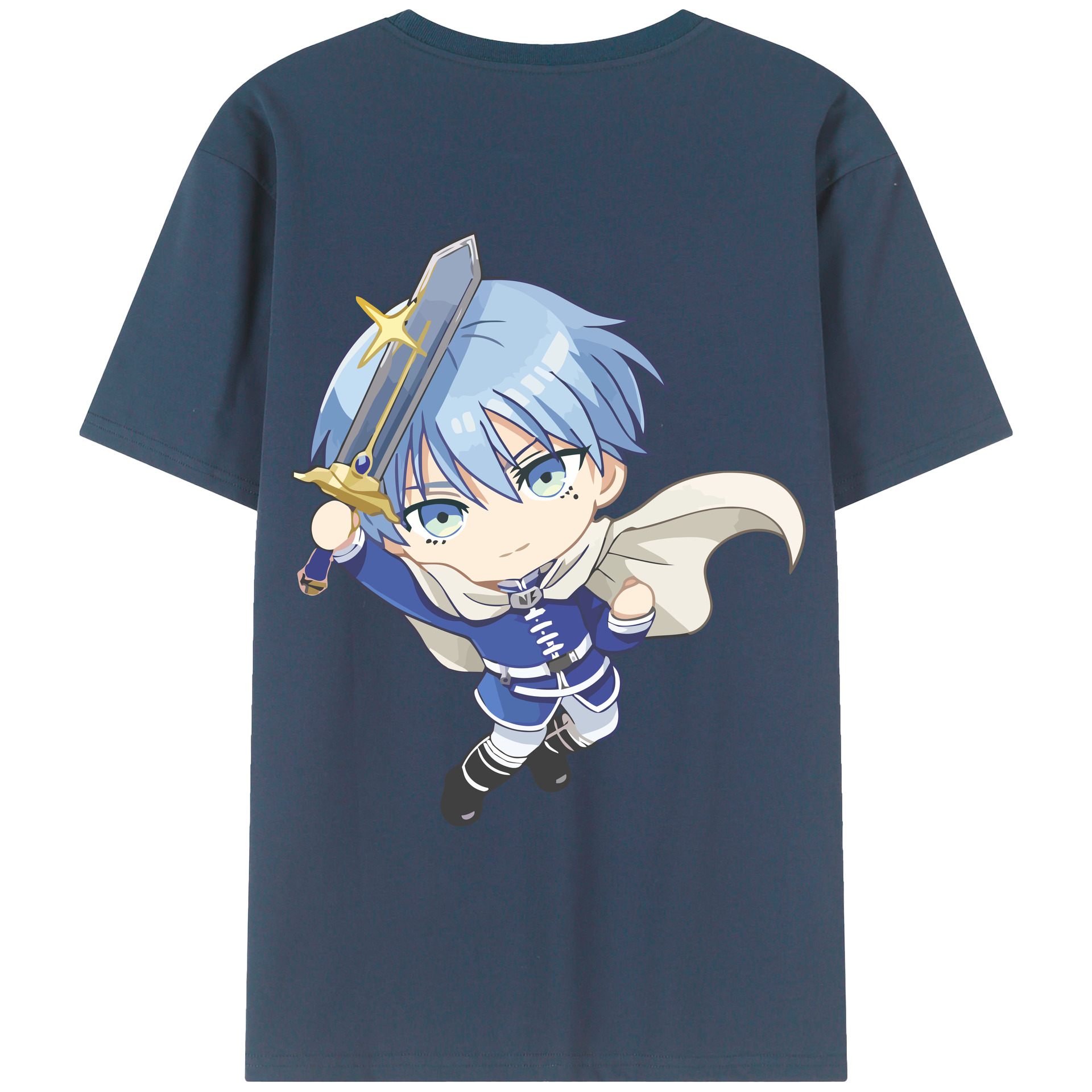 （画像用） 葬送のフリーレン Frieren レディース半袖Tシャツ(バックプリント)