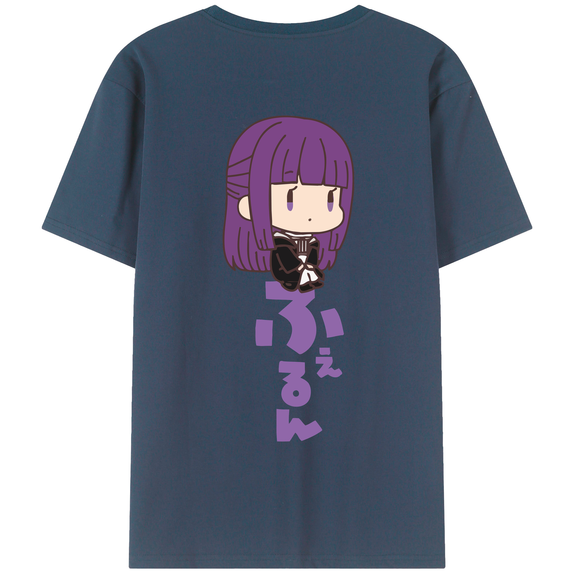 （画像用） 葬送のフリーレン Frieren レディース半袖Tシャツ(バックプリント)