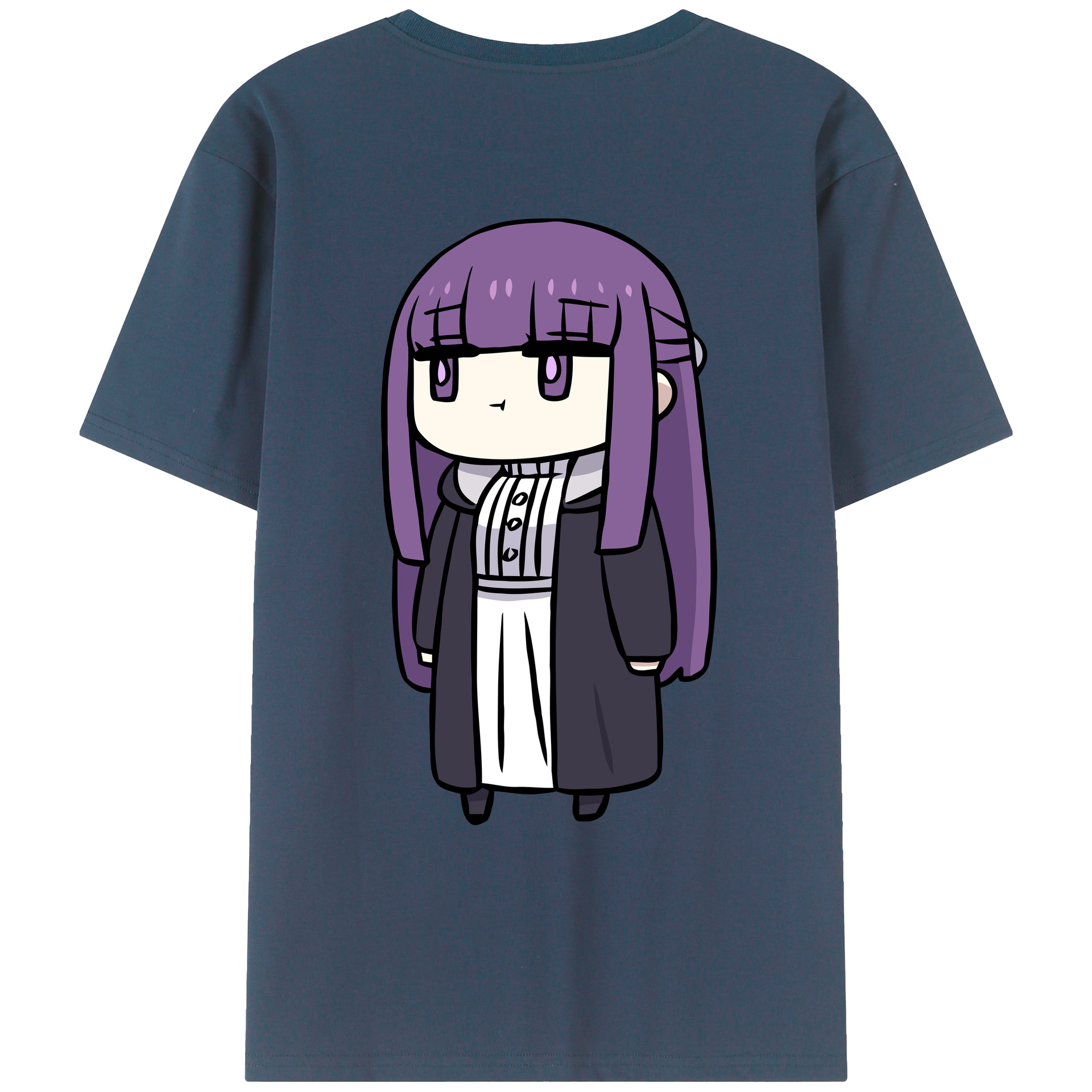 （画像用） 葬送のフリーレン Frieren レディース半袖Tシャツ(バックプリント)