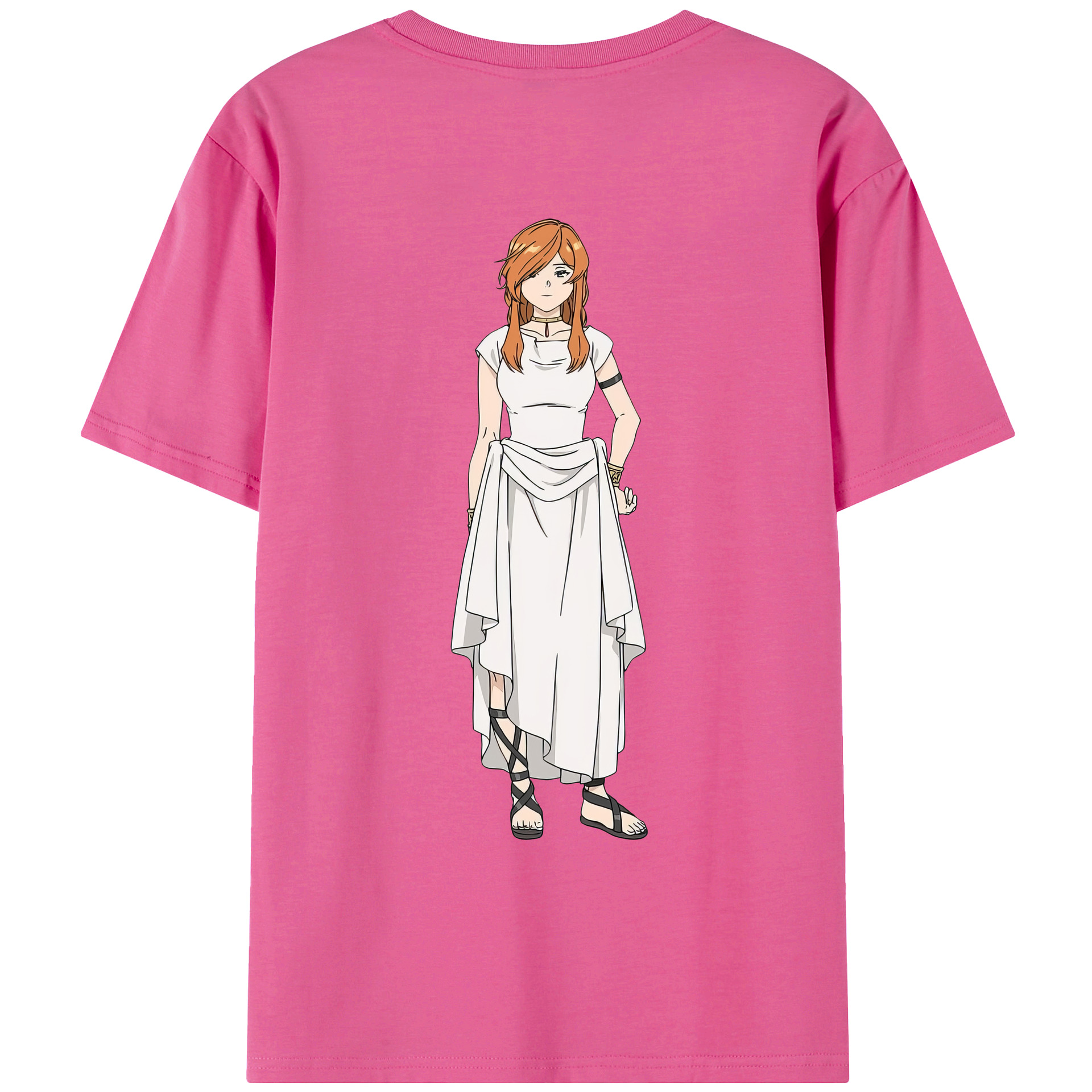 （画像用） 葬送のフリーレン Frieren レディース半袖Tシャツ(バックプリント)