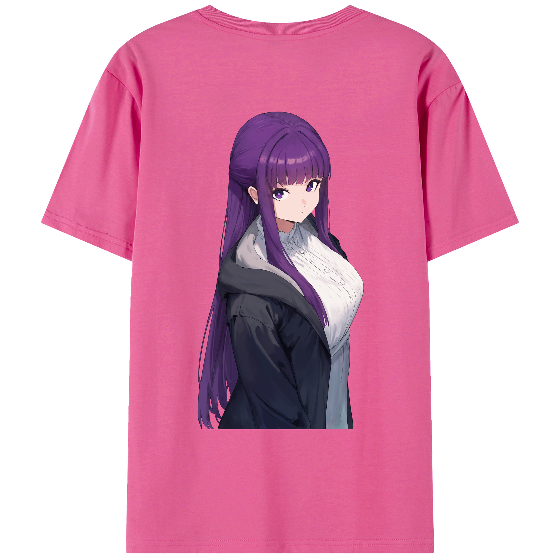 （画像用） 葬送のフリーレン Frieren レディース半袖Tシャツ(バックプリント)