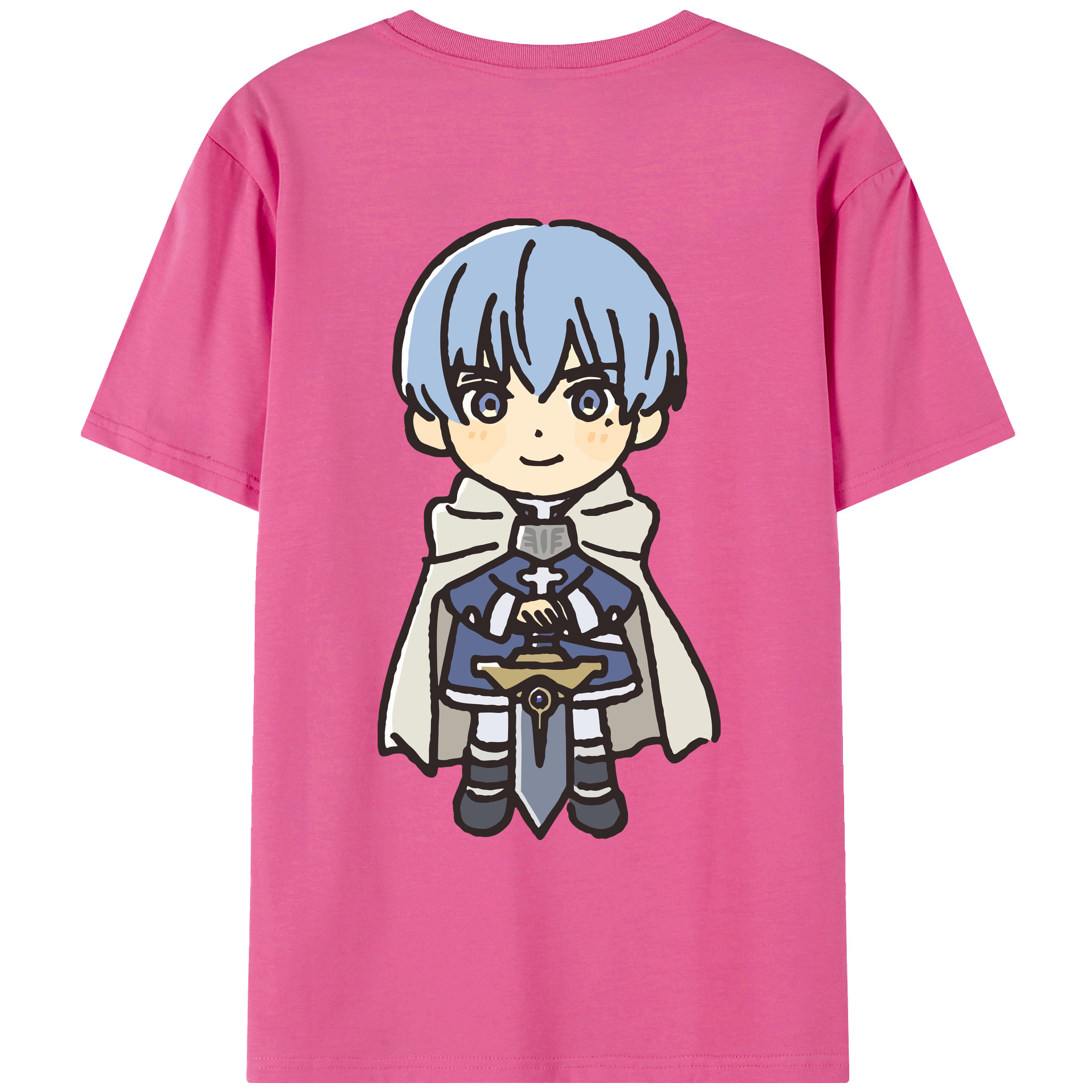 （画像用） 葬送のフリーレン Frieren レディース半袖Tシャツ(バックプリント)