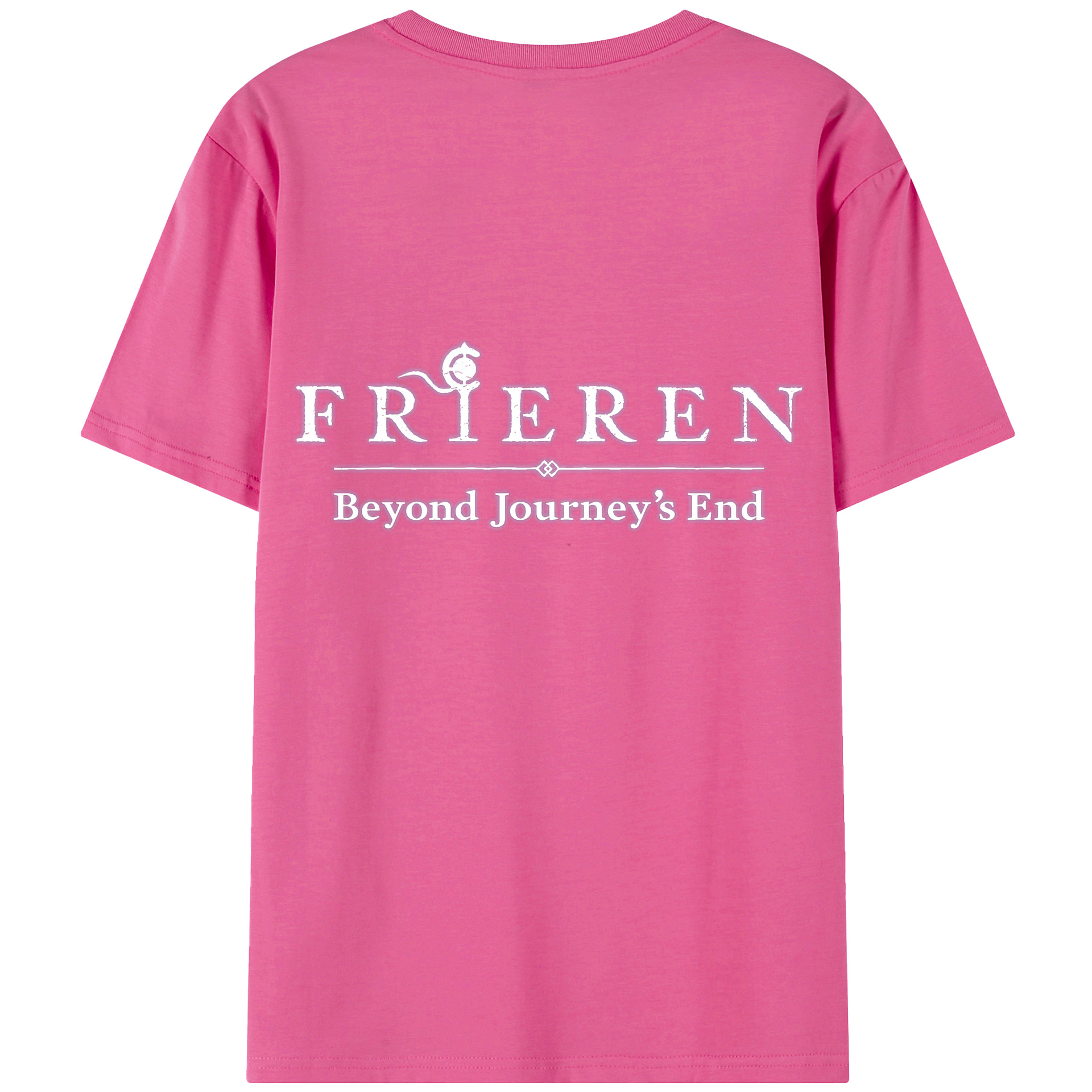 （画像用） 葬送のフリーレン Frieren レディース半袖Tシャツ(バックプリント)