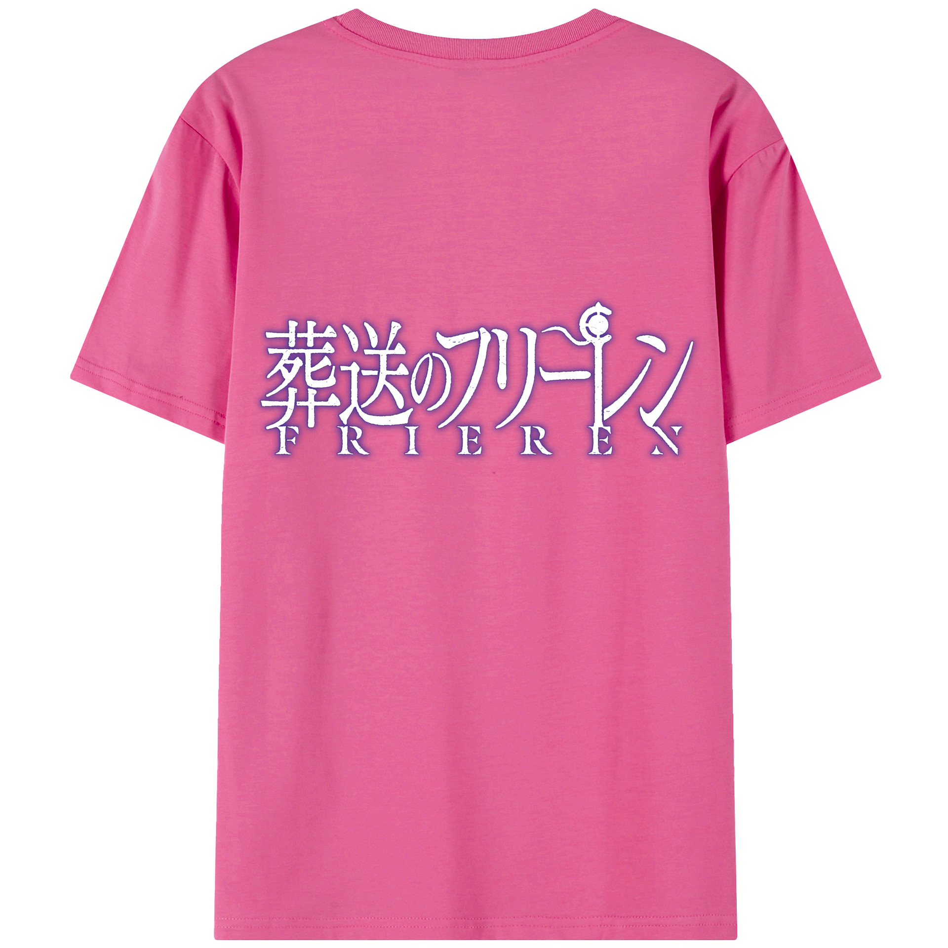 （画像用） 葬送のフリーレン Frieren レディース半袖Tシャツ(バックプリント)