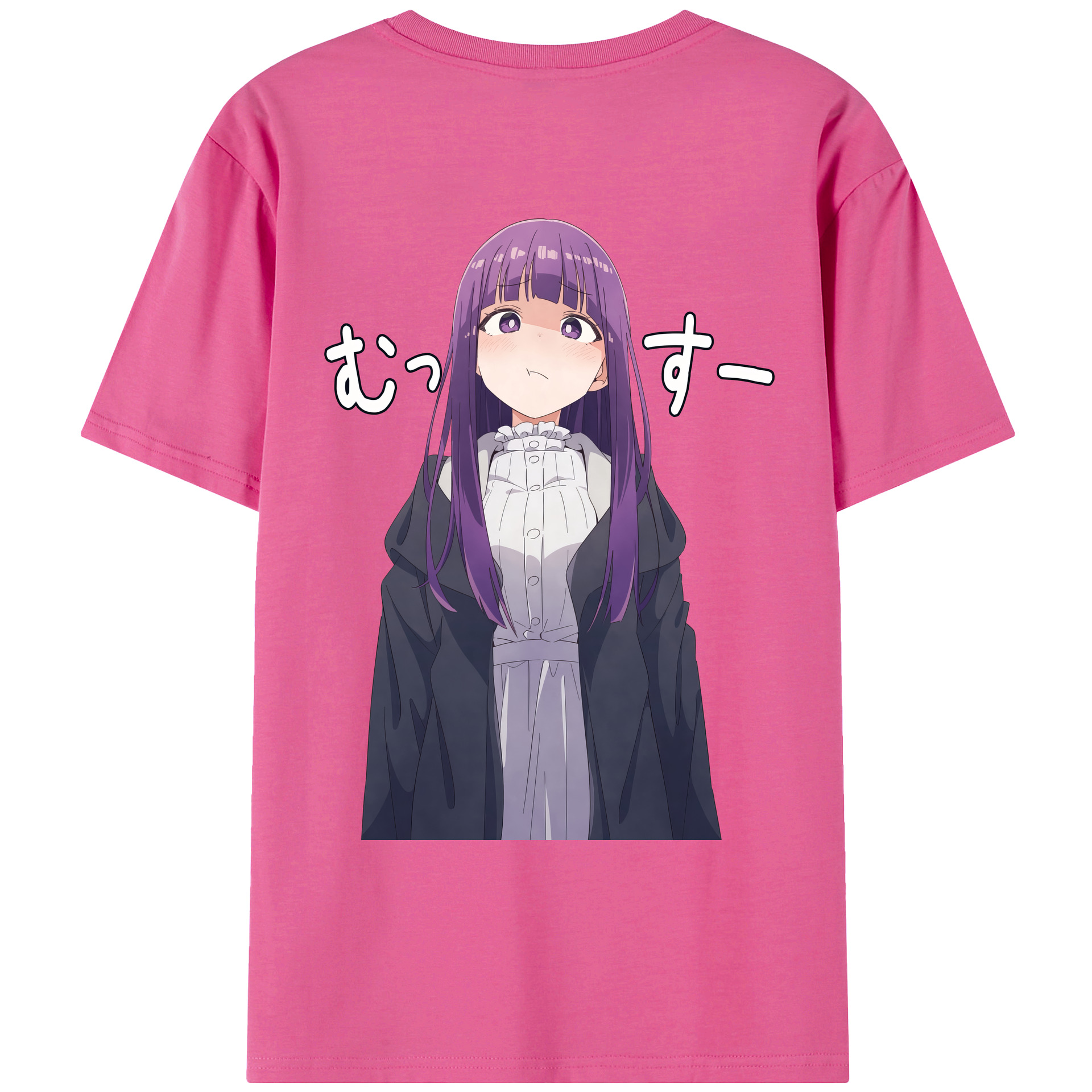 （画像用） 葬送のフリーレン Frieren レディース半袖Tシャツ(バックプリント)
