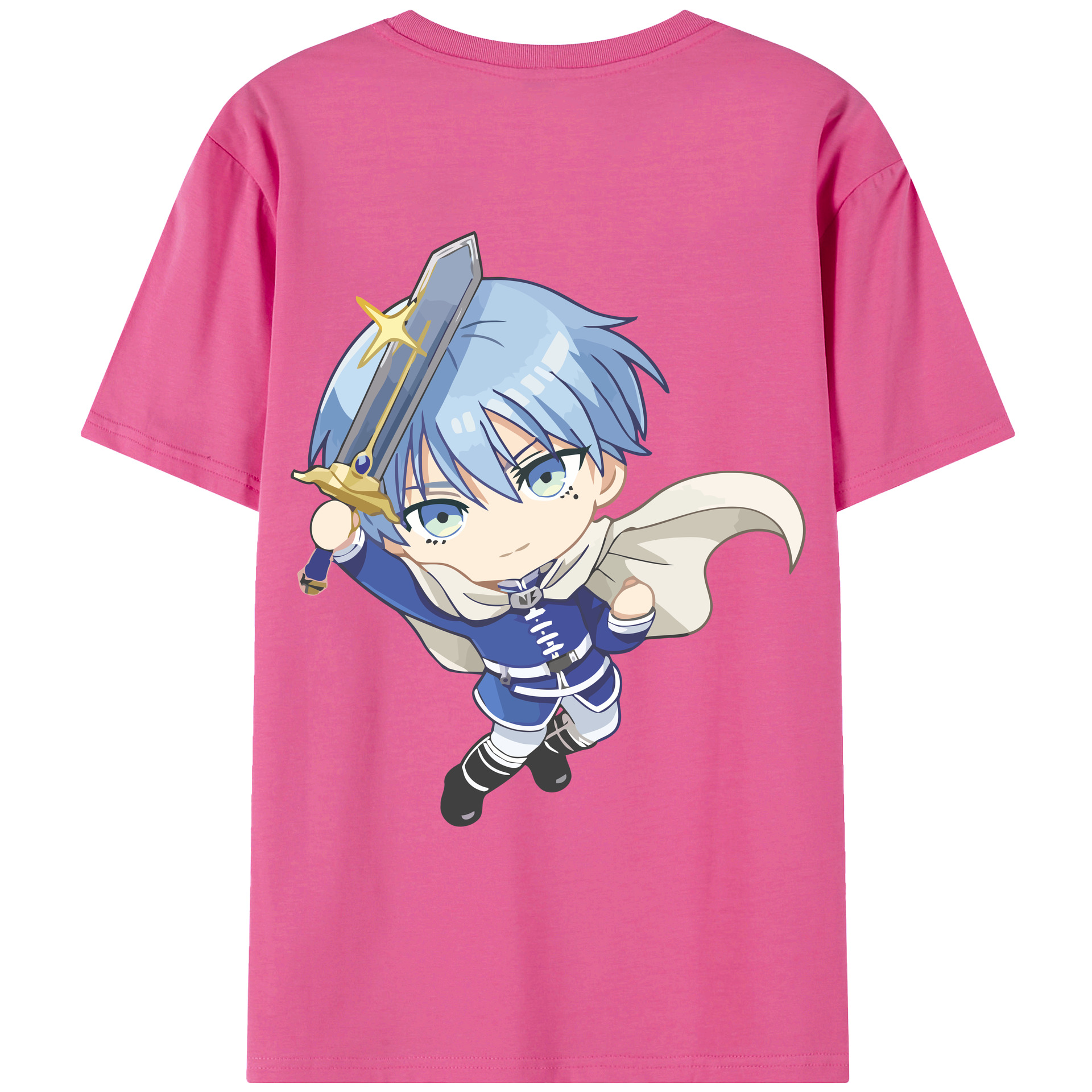 （画像用） 葬送のフリーレン Frieren レディース半袖Tシャツ(バックプリント)