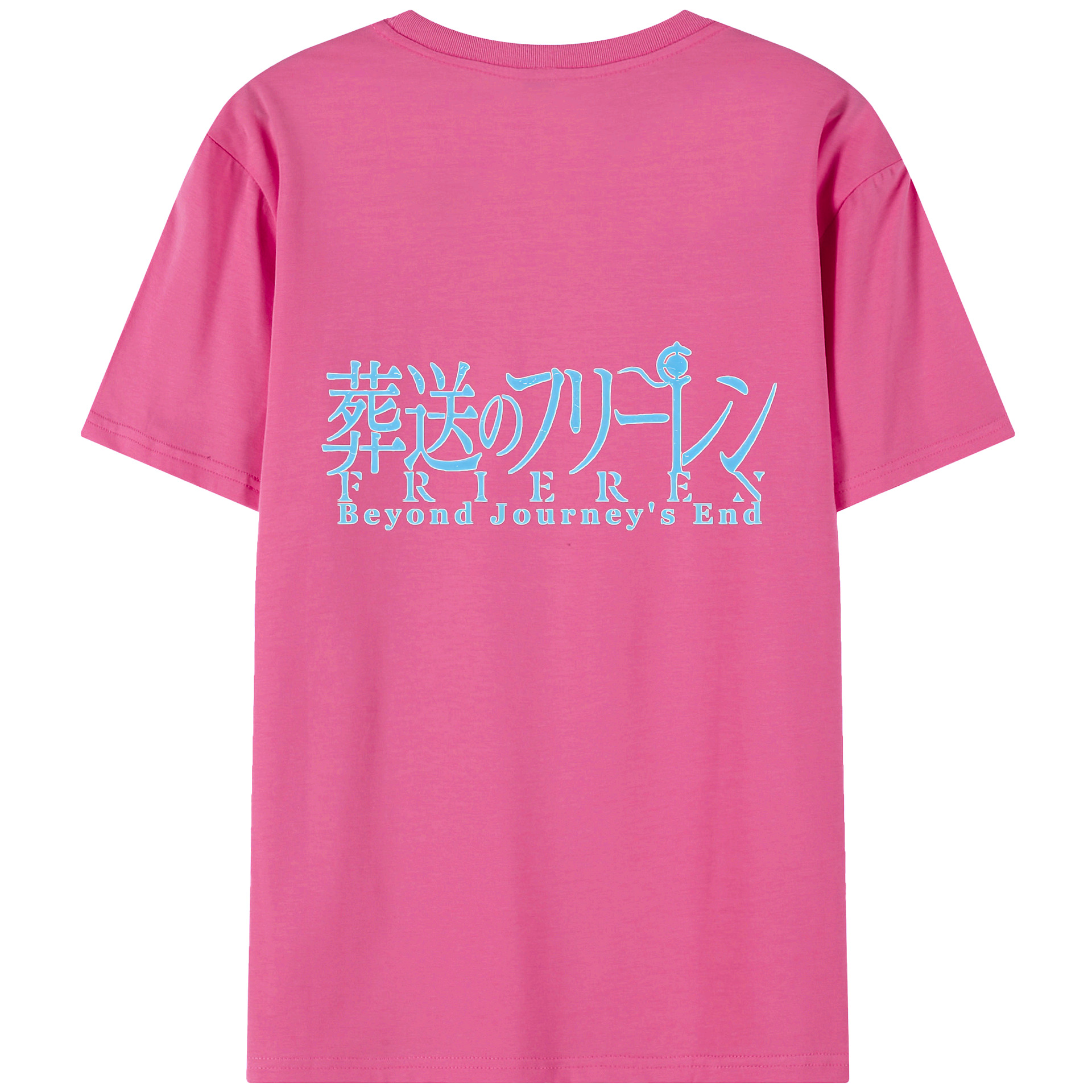 （画像用） 葬送のフリーレン Frieren レディース半袖Tシャツ(バックプリント)