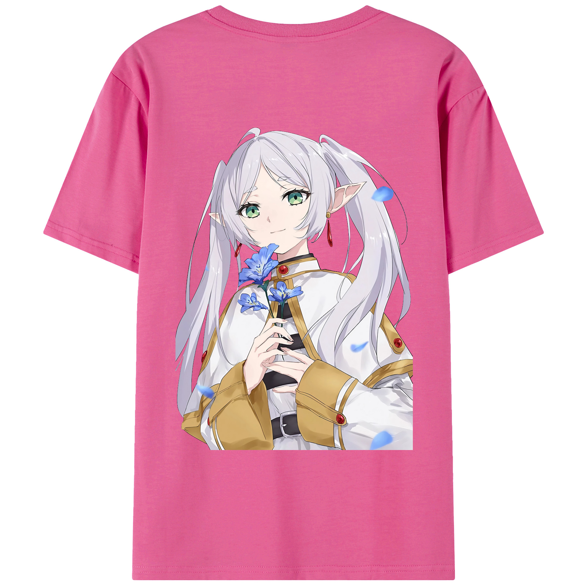 （画像用） 葬送のフリーレン Frieren レディース半袖Tシャツ(バックプリント)