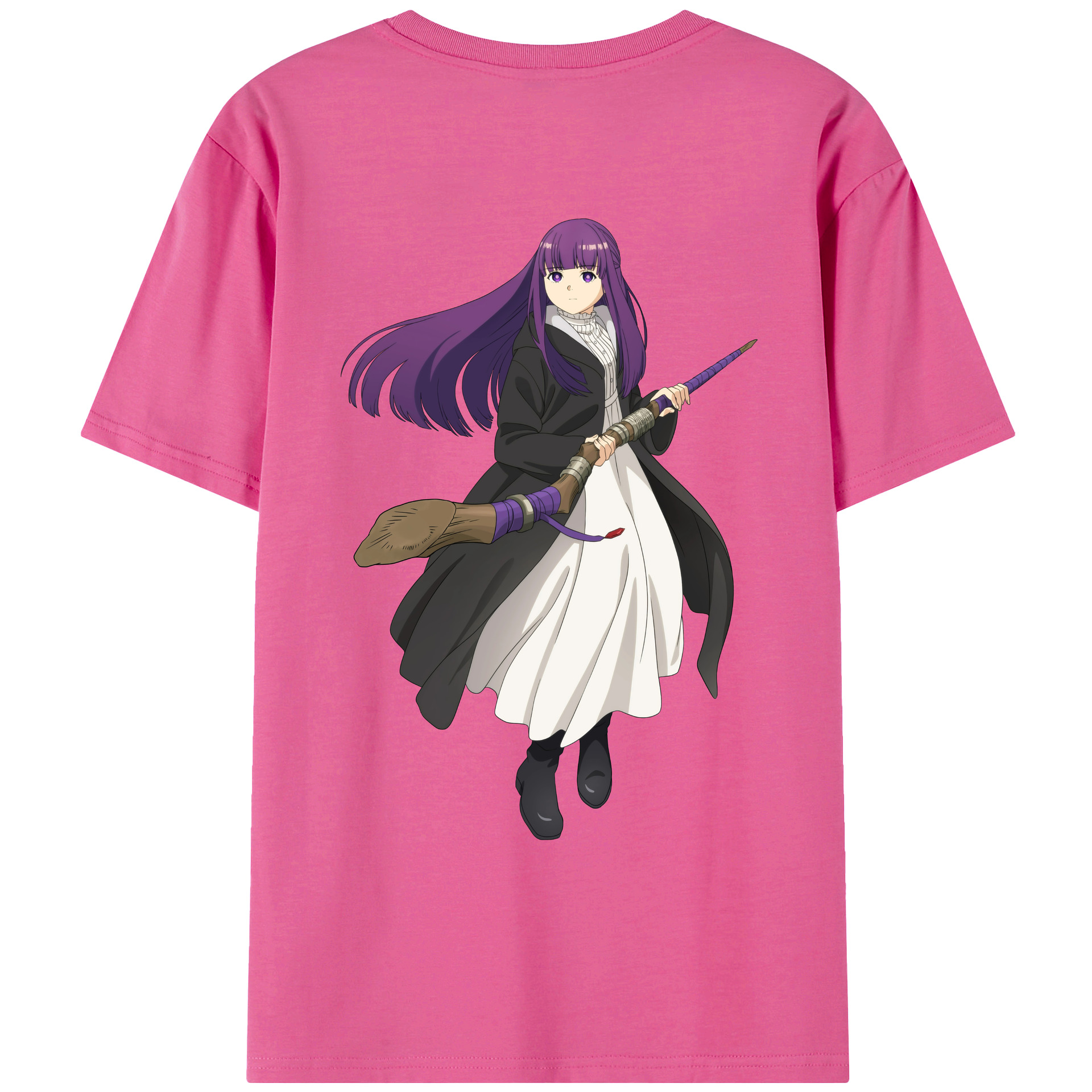（画像用） 葬送のフリーレン Frieren レディース半袖Tシャツ(バックプリント)