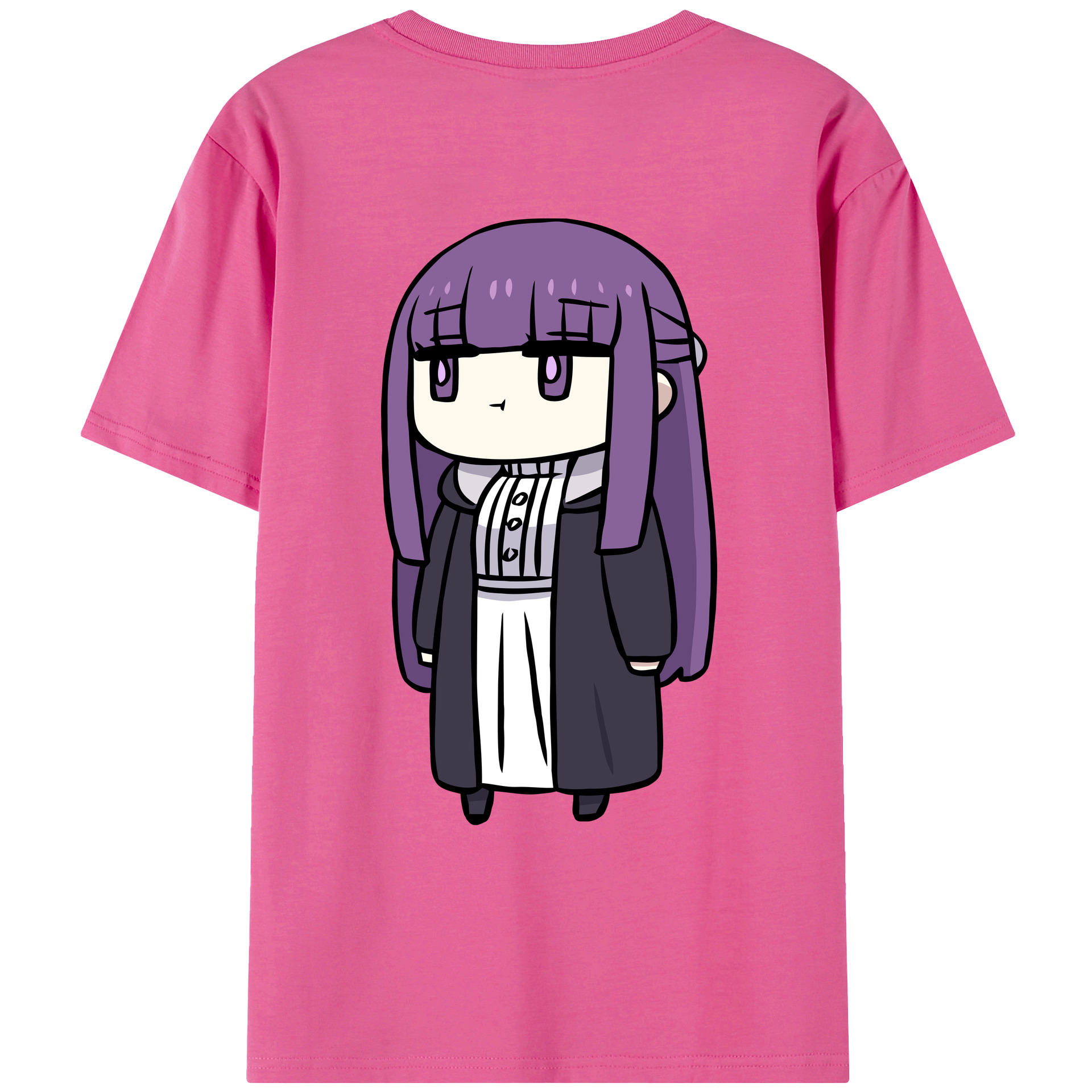 （画像用） 葬送のフリーレン Frieren レディース半袖Tシャツ(バックプリント)